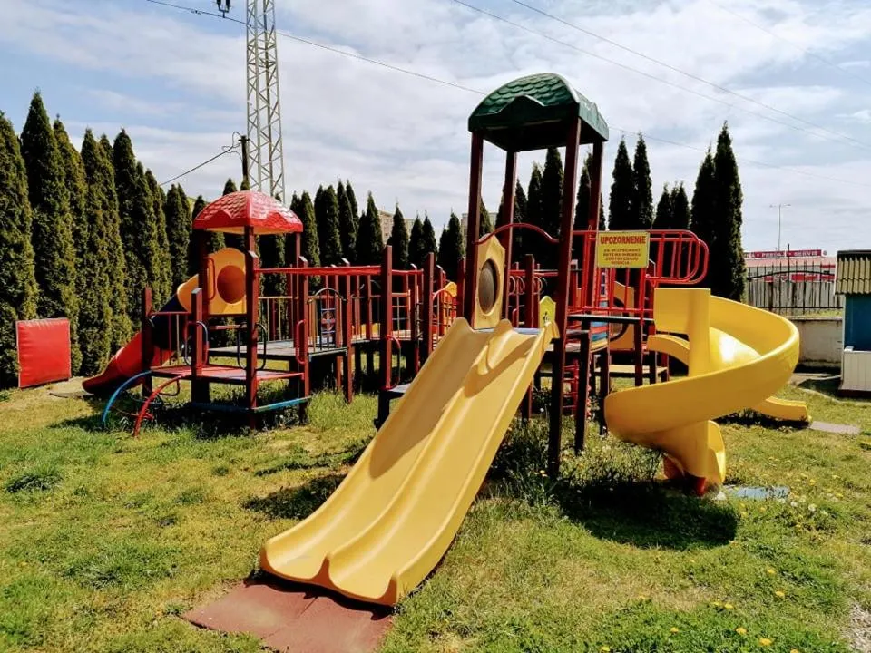 Children play ground in Hotel David with Free Parking