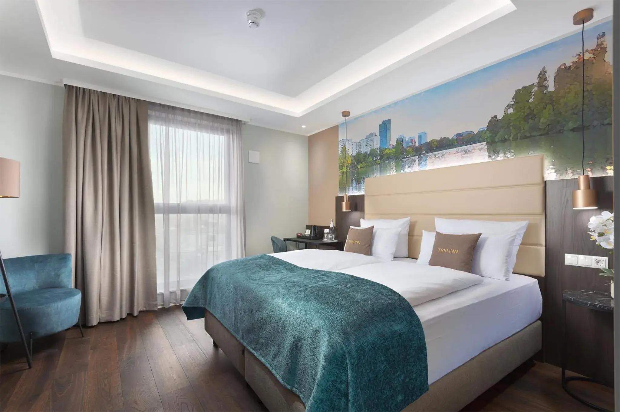 Deluxe Double Room in Trip Inn Hotel Frankfurt-Offenbach Deluxe Double Room in Trip Inn Hotel Frankfurt-Offenbach