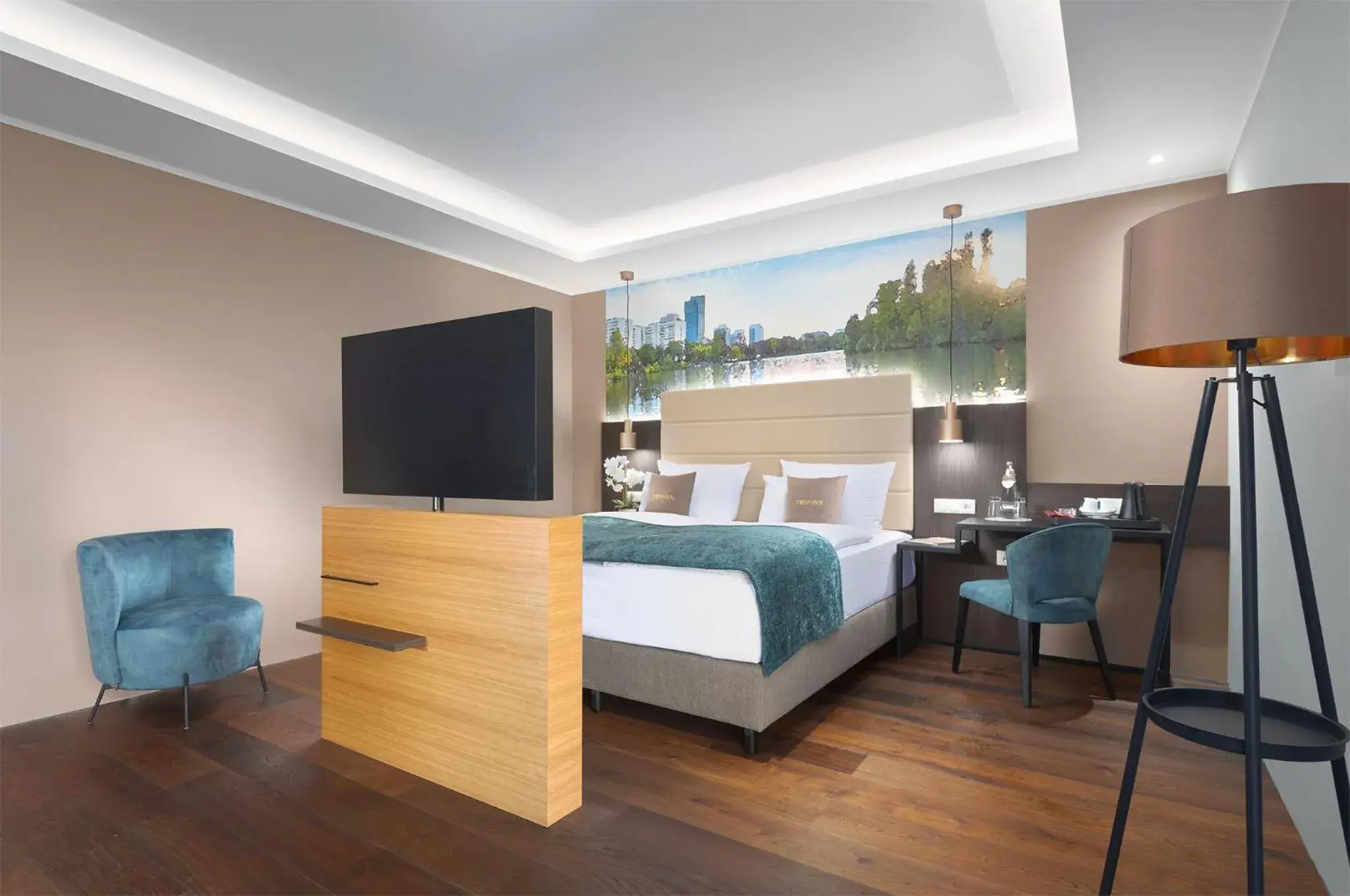 Twin Room in Trip Inn Hotel Frankfurt-Offenbach Twin Room in Trip Inn Hotel Frankfurt-Offenbach