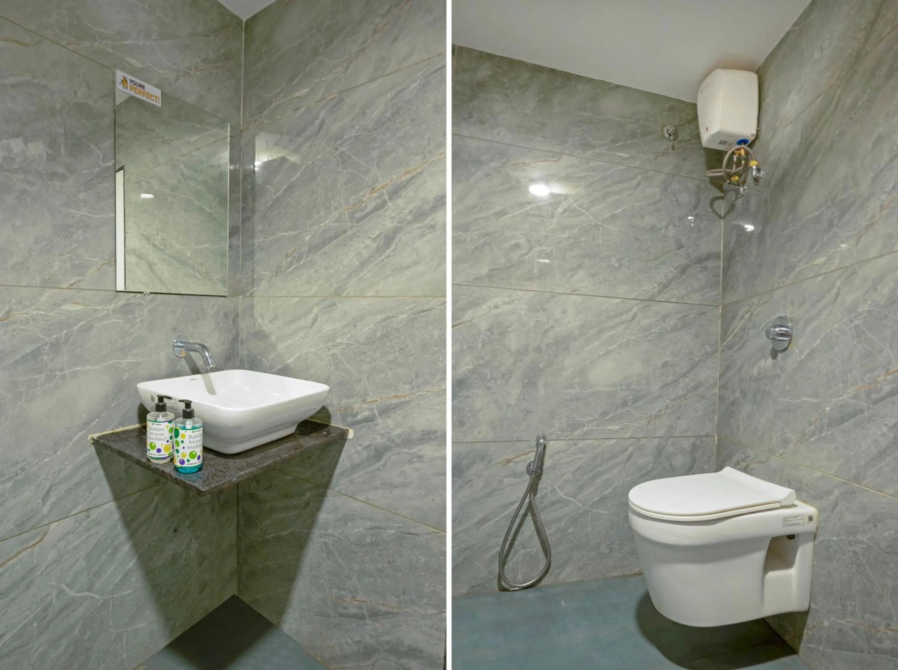 Bathroom in Itsy Hotels Indra Palace