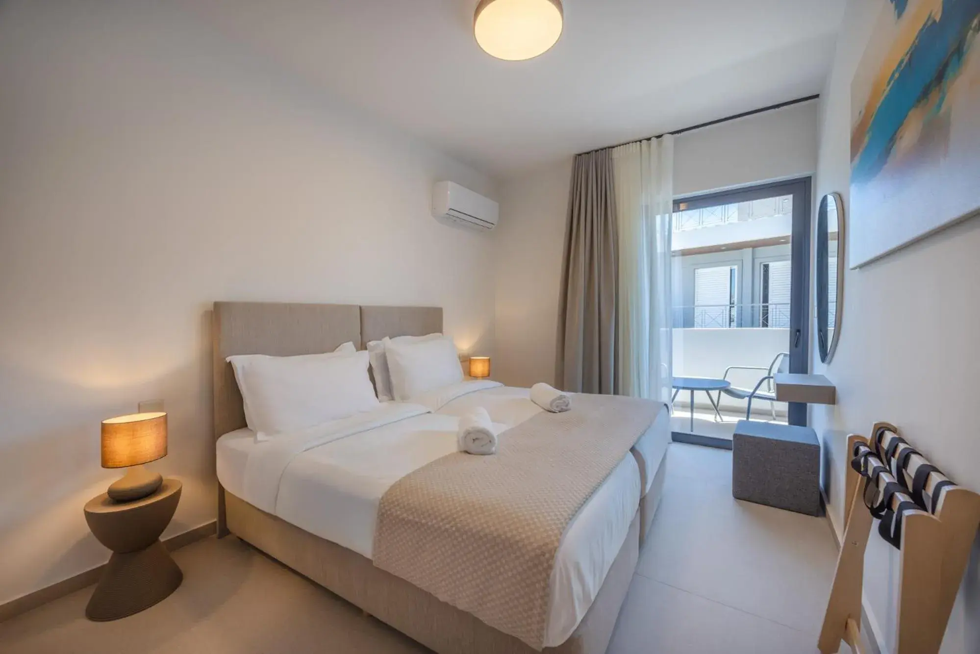 Apartment with Two Single Beds, Sofa Bed and Balcony - Non-Smoking in Sokio Attiki Hotel, BW Premier Collection Apartment with Two Single Beds, Sofa Bed and Balcony - Non-Smoking in Sokio Attiki Hotel, BW Premier Collection