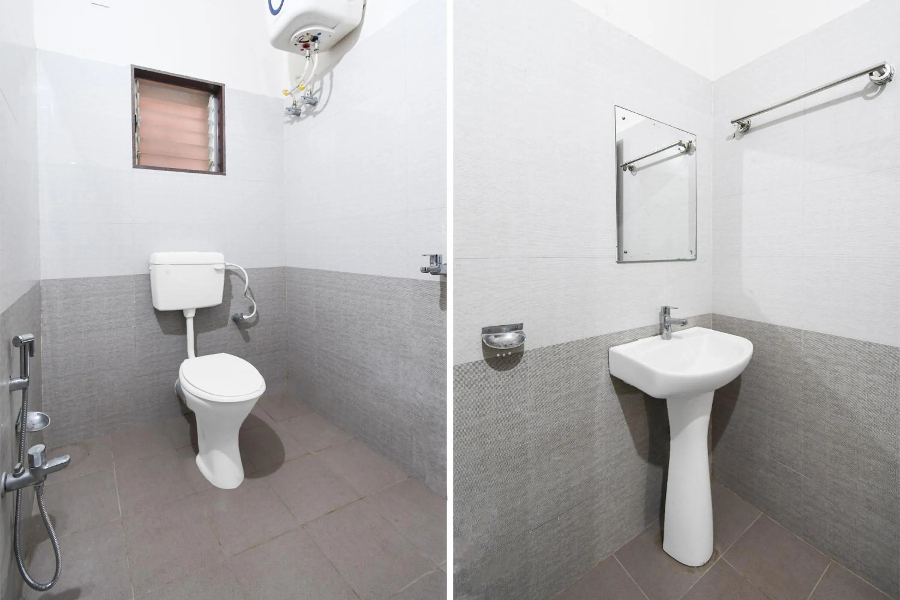 Bathroom in Collection O Indira Park Road Bhubaneswar