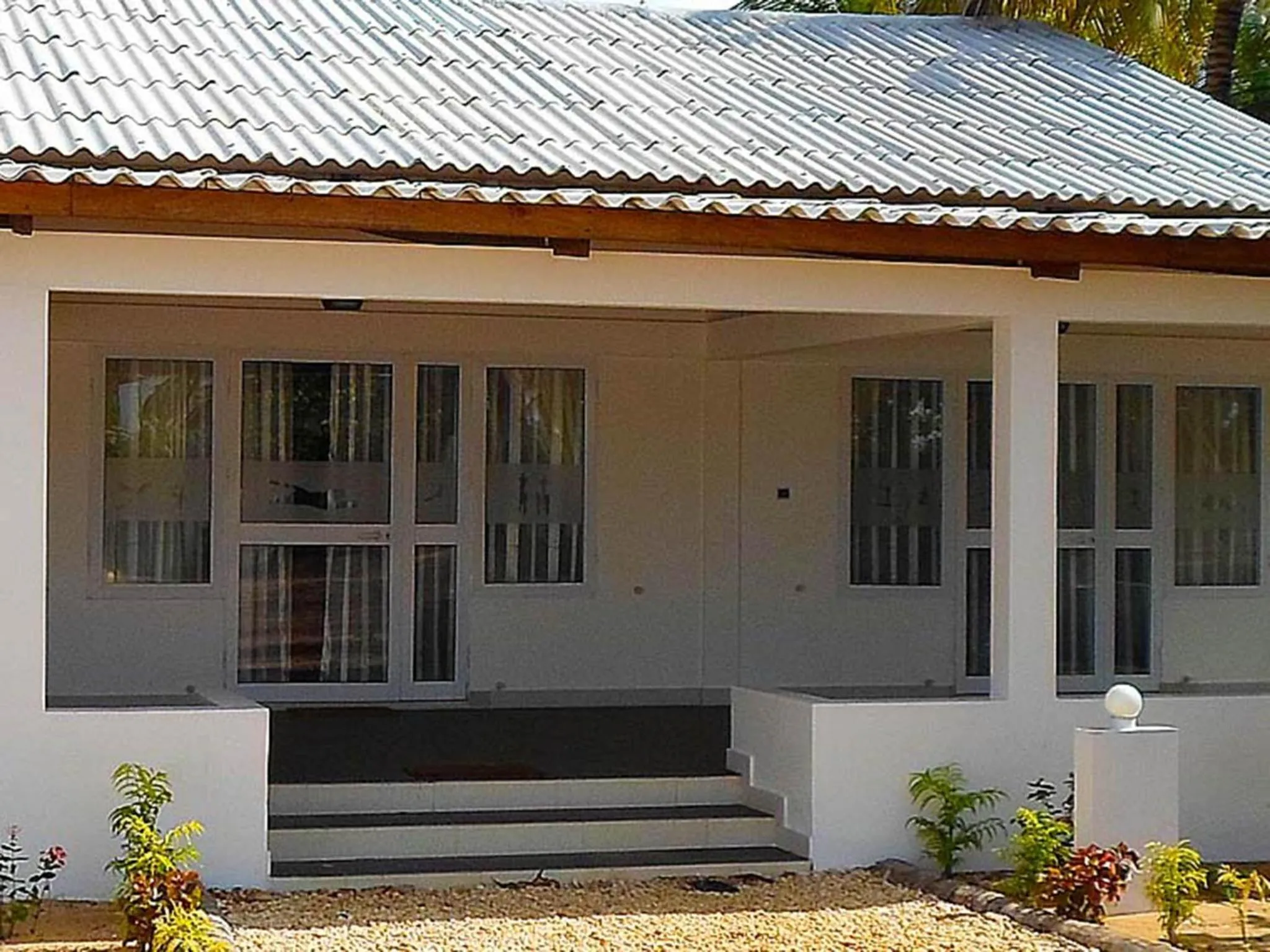Patio in Hotel Village Vacances Awale Plage