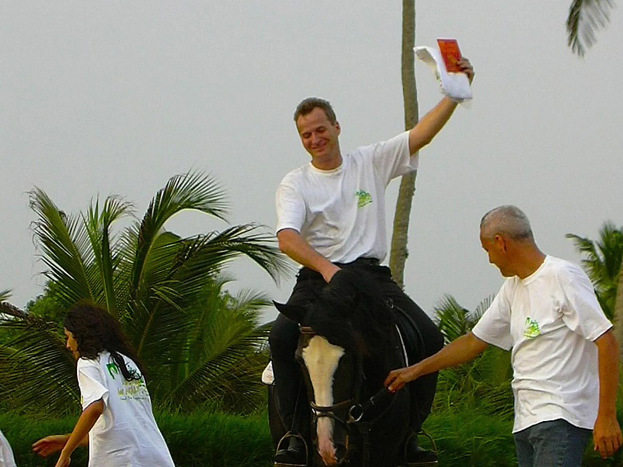 Patio in Hotel Village Vacances Awale Plage