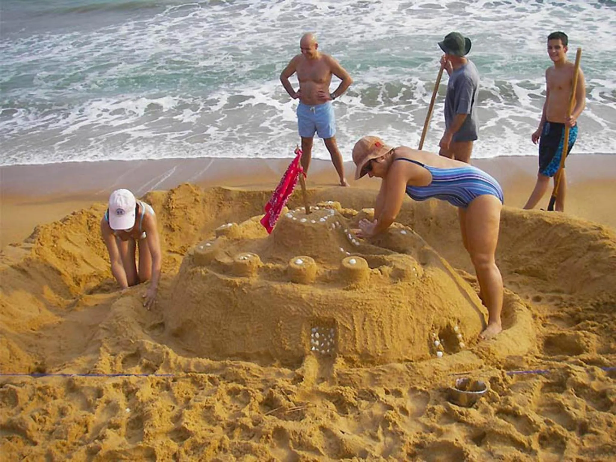 Patio in Hotel Village Vacances Awale Plage