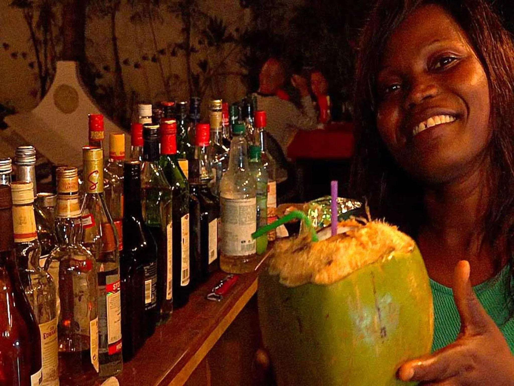 Patio in Hotel Village Vacances Awale Plage