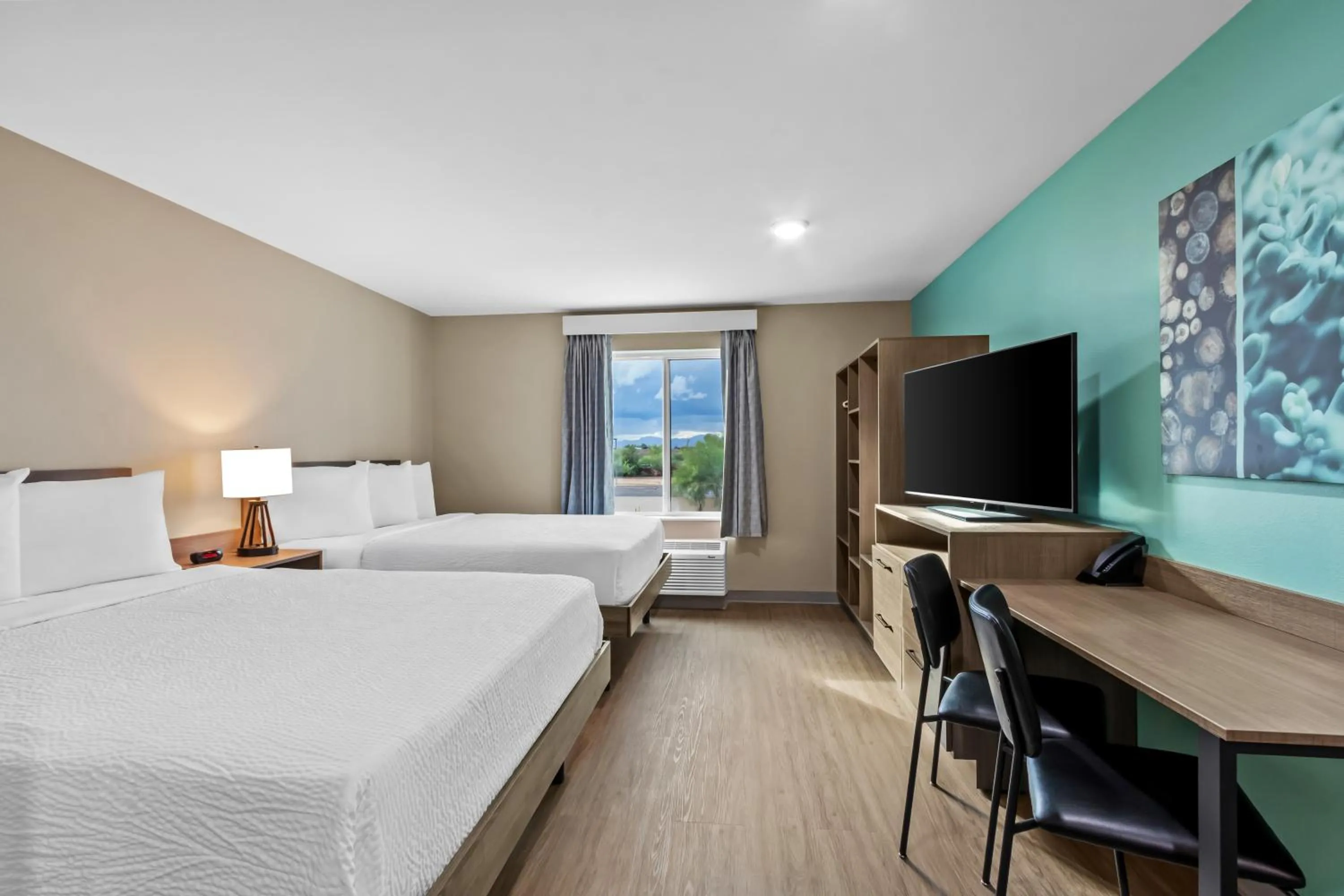 Bedroom in ECHO Suites Extended Stay by Wyndham Phoenix-Peoria/Glendale