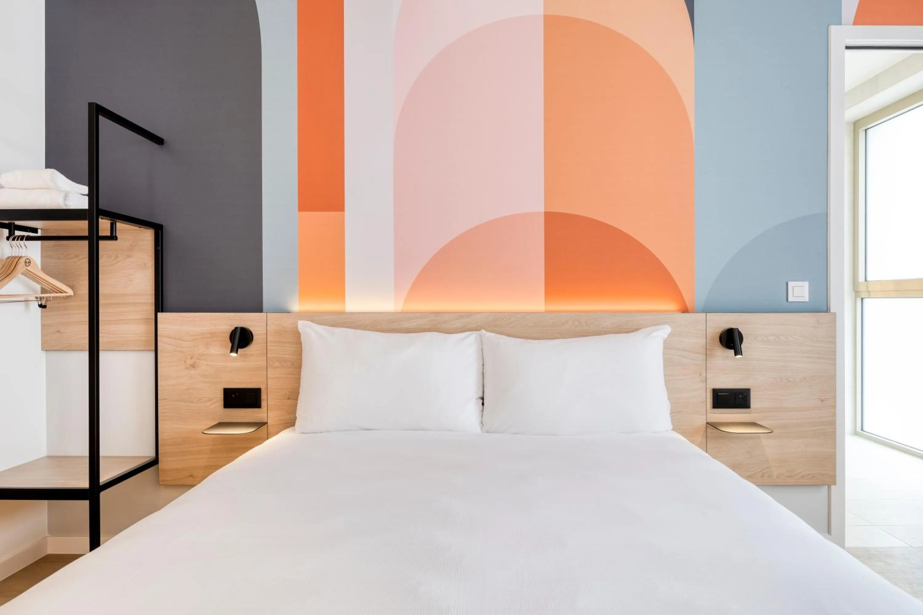 Bedroom, Bed in B&B HOTEL Luxembourg Centre Cloche d'Or