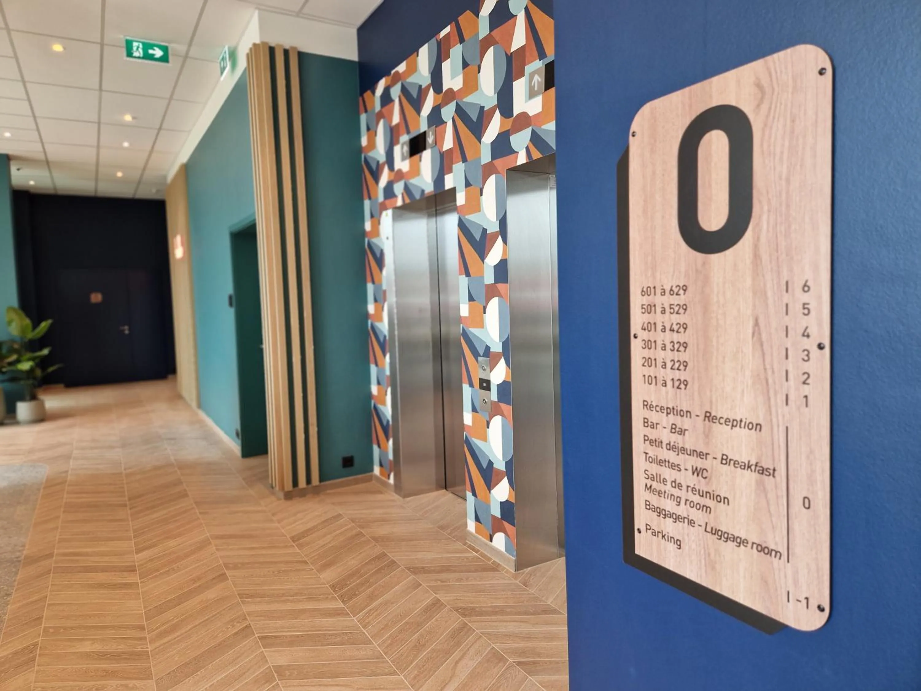 elevator in B&B HOTEL Luxembourg Centre Cloche d'Or