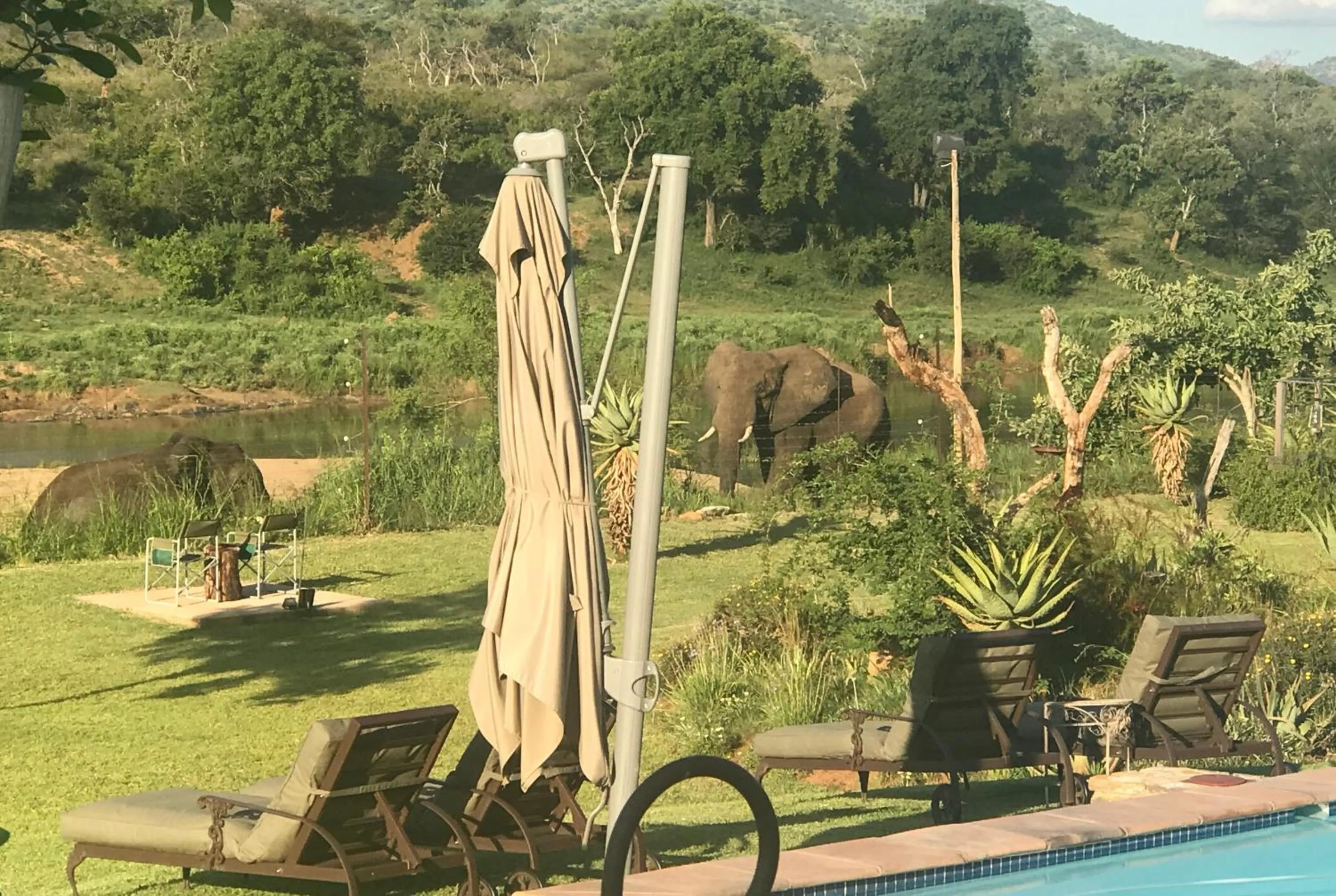 River view in Kambaku River Lodge