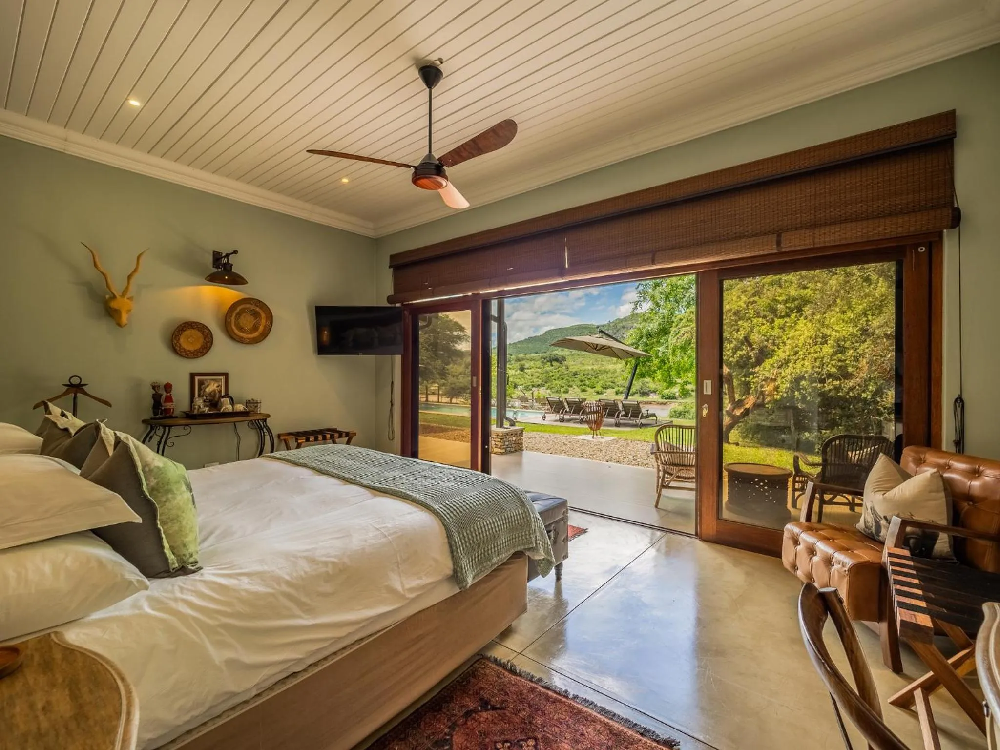 Bedroom, Bed in Kambaku River Lodge