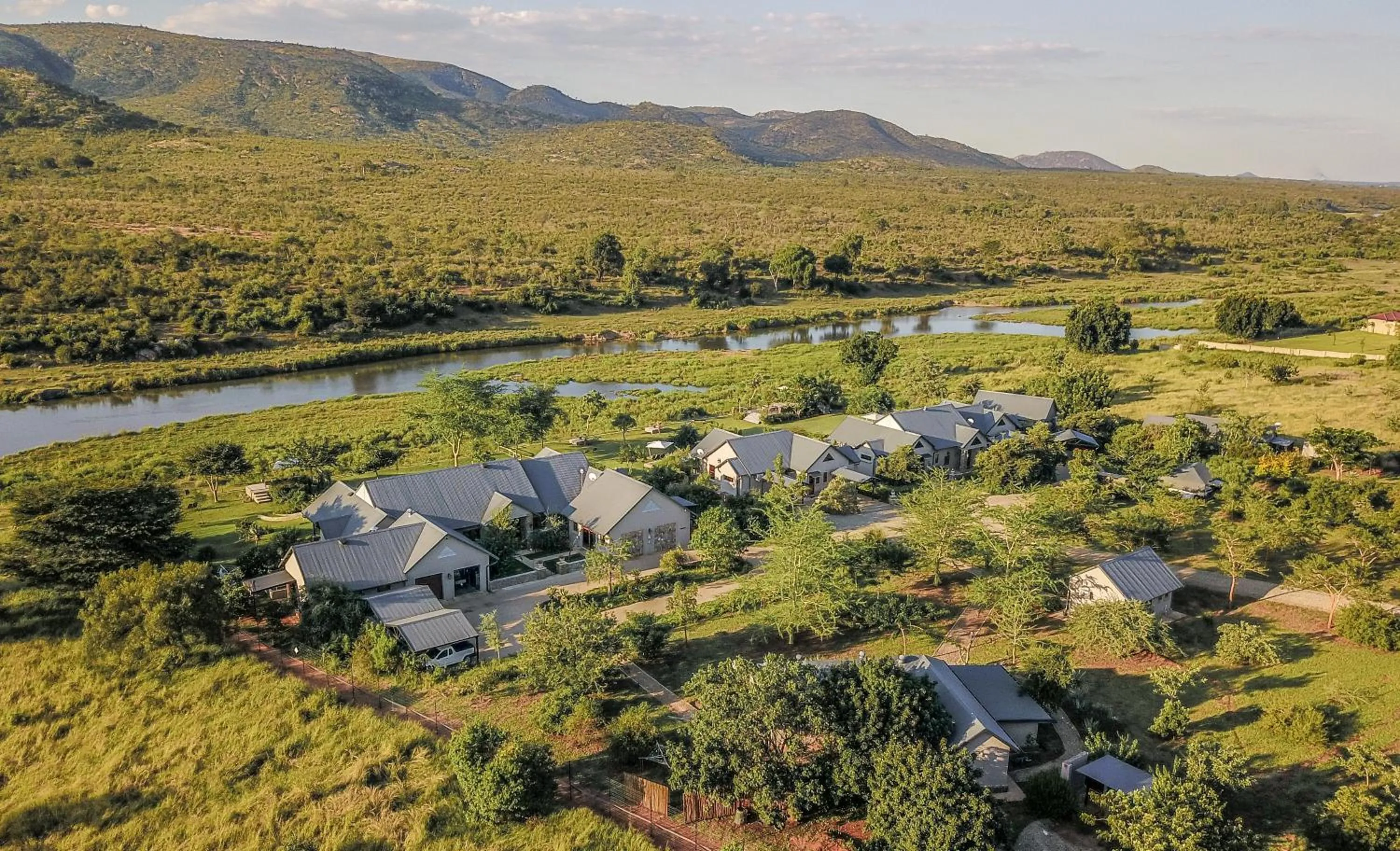 Bird's eye view in Kambaku River Lodge