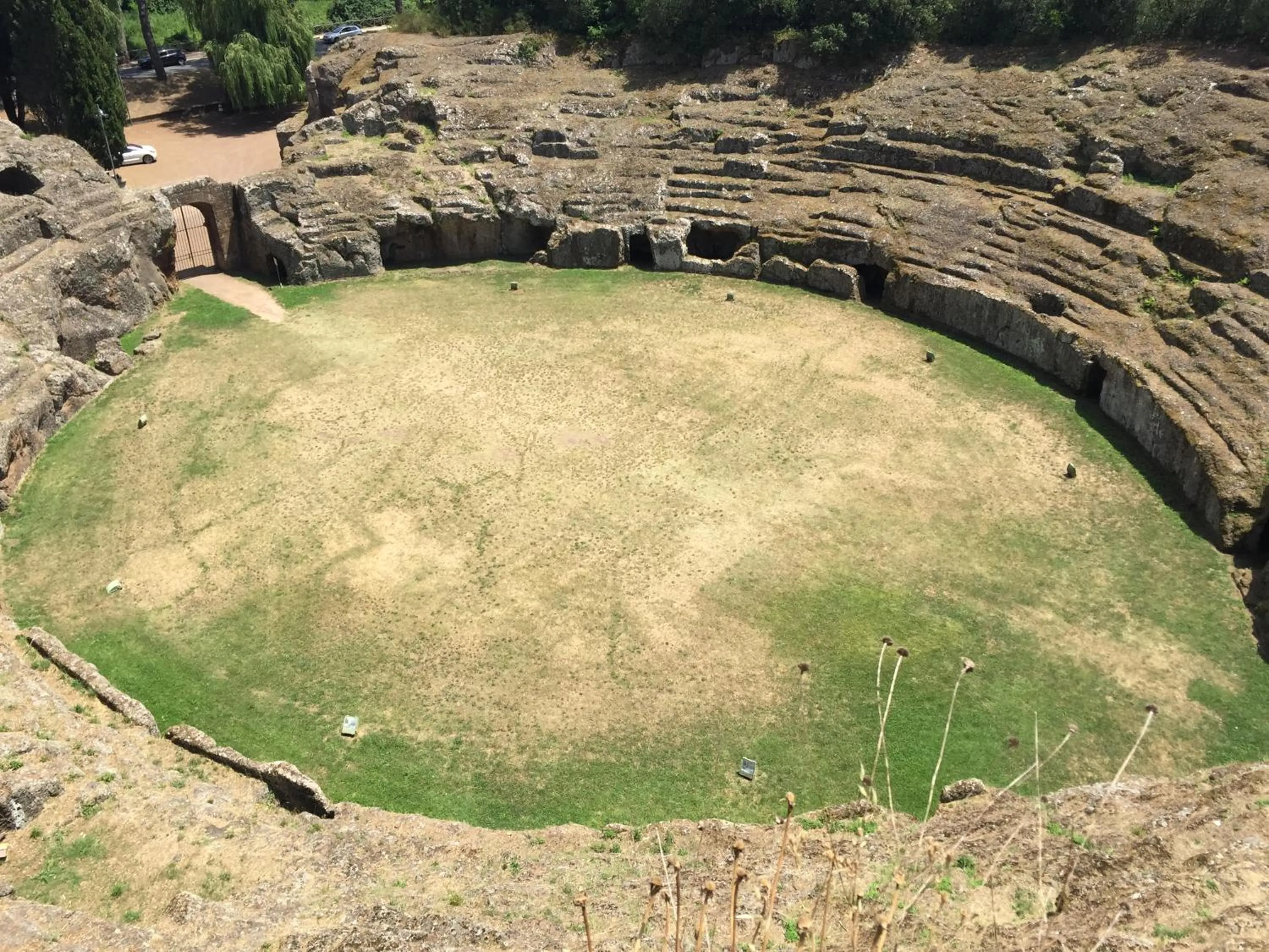 Landmark view in Donna Etrusca