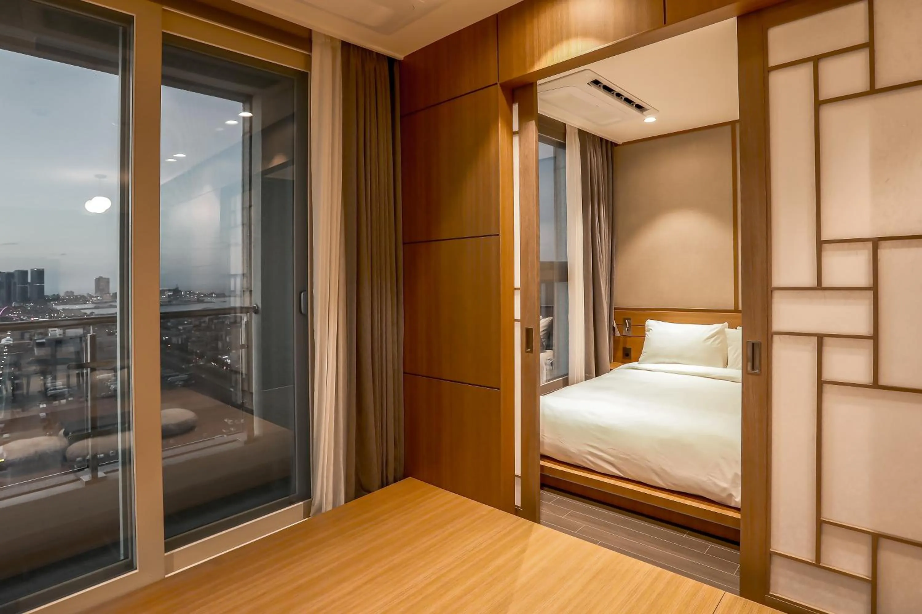 Bed in Hotelaround Sokcho