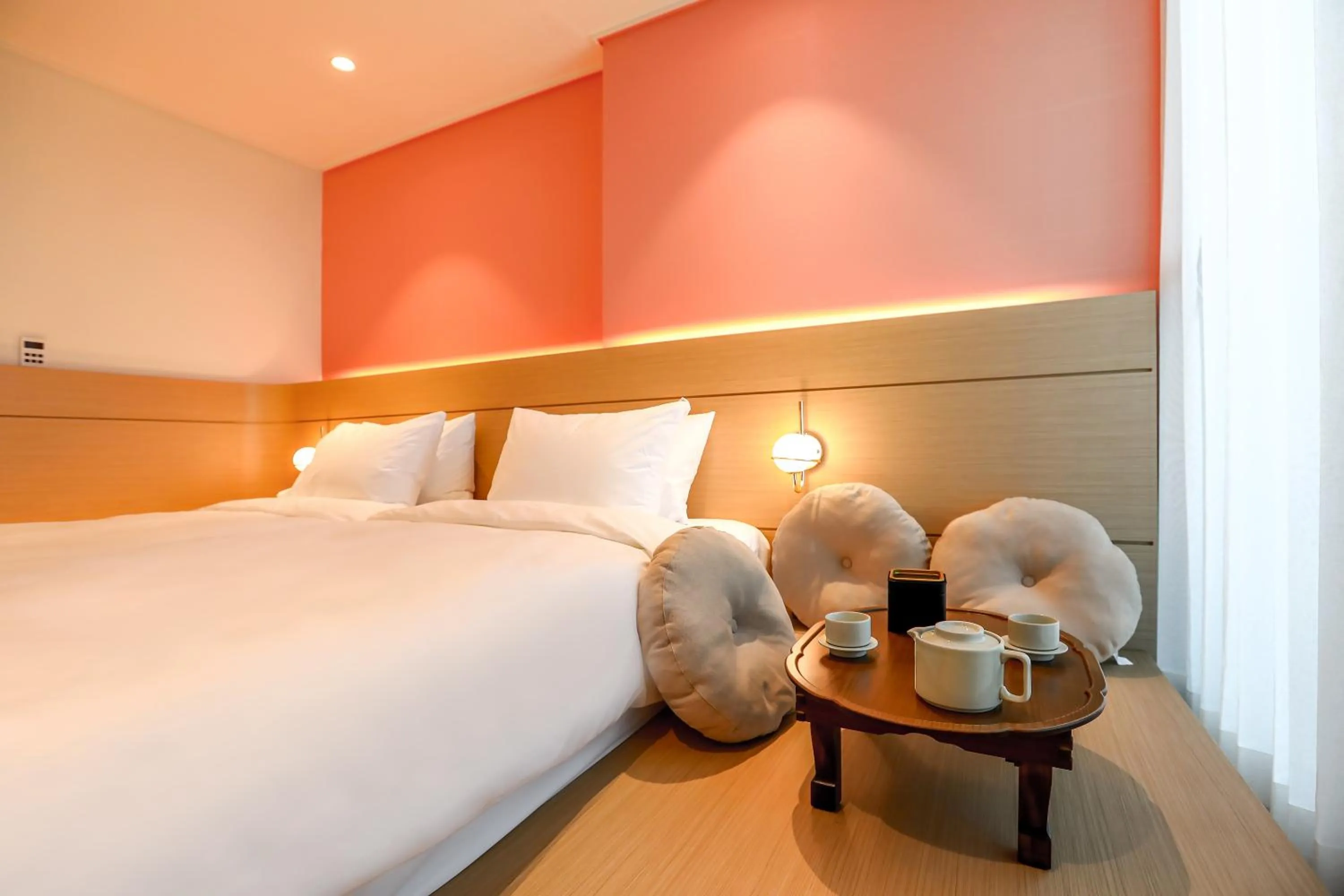 Bed in Hotelaround Sokcho