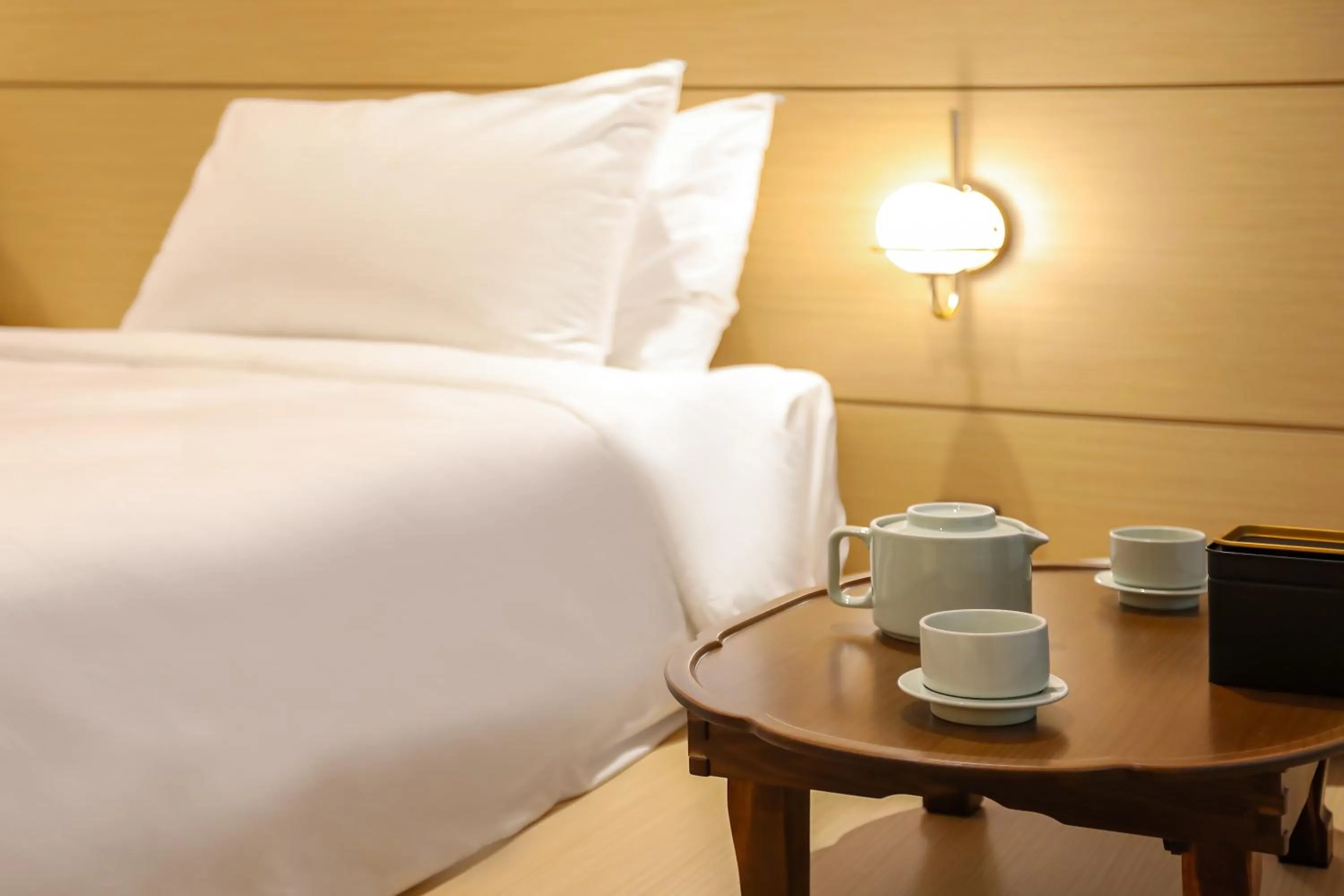 Bed in Hotelaround Sokcho