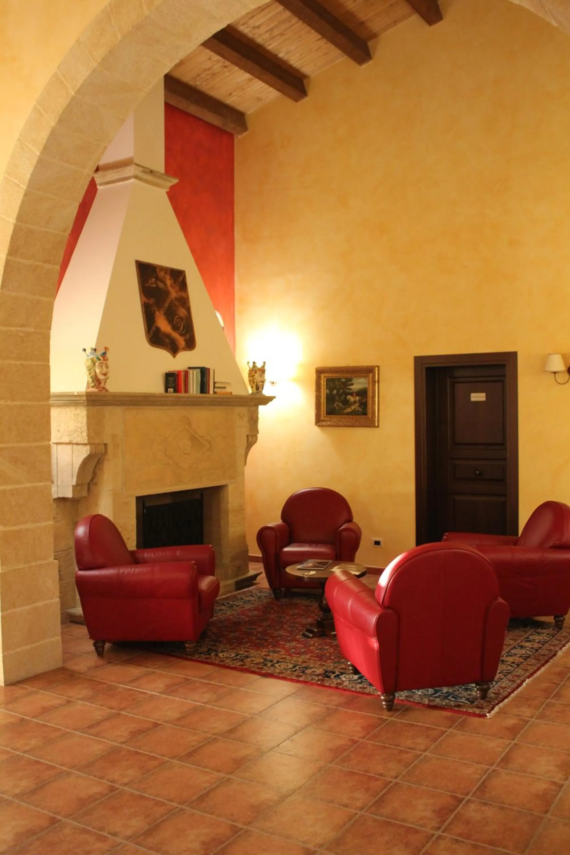 Lobby or reception in Baglio Borgesati