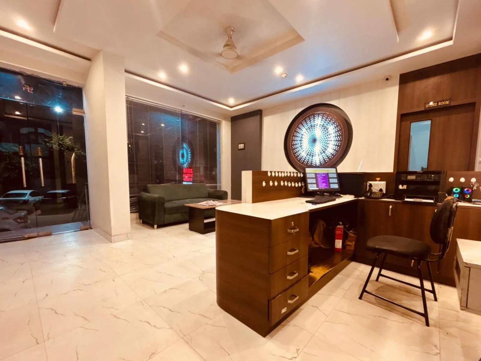 Lobby or reception in Majestic Heights Hotel