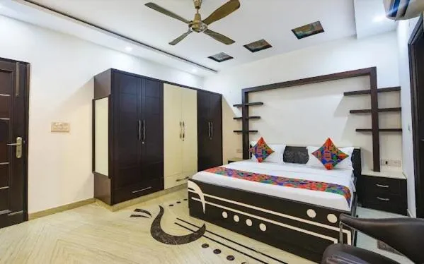 Bed in Hotel GreySky Residency