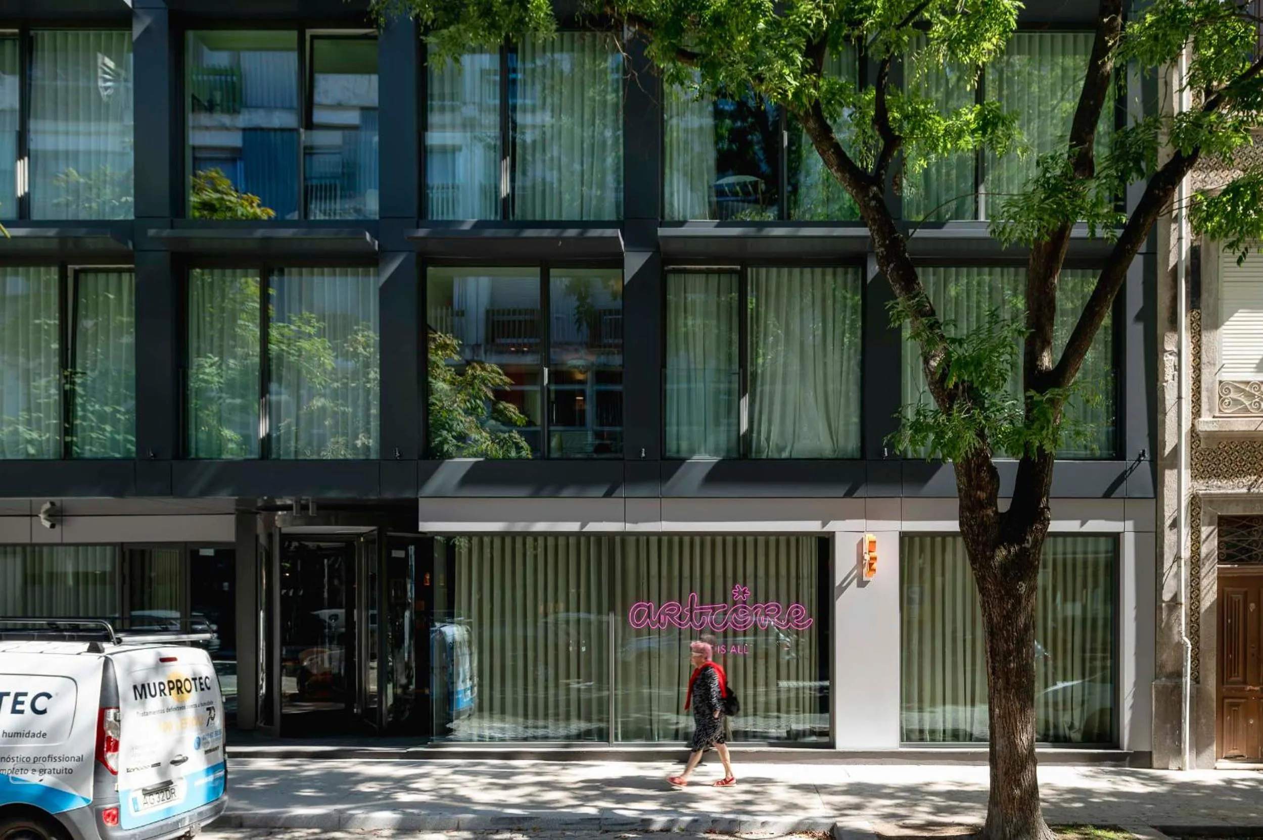 Property building in Artcore Hotel Porto
