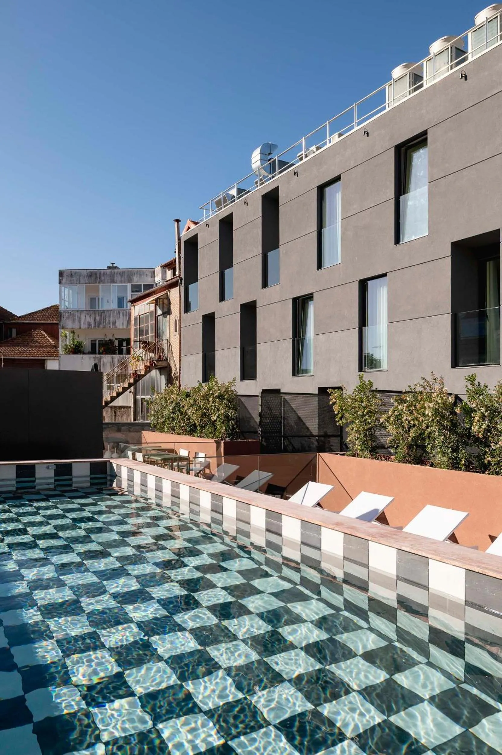 Swimming pool in Artcore Hotel Porto