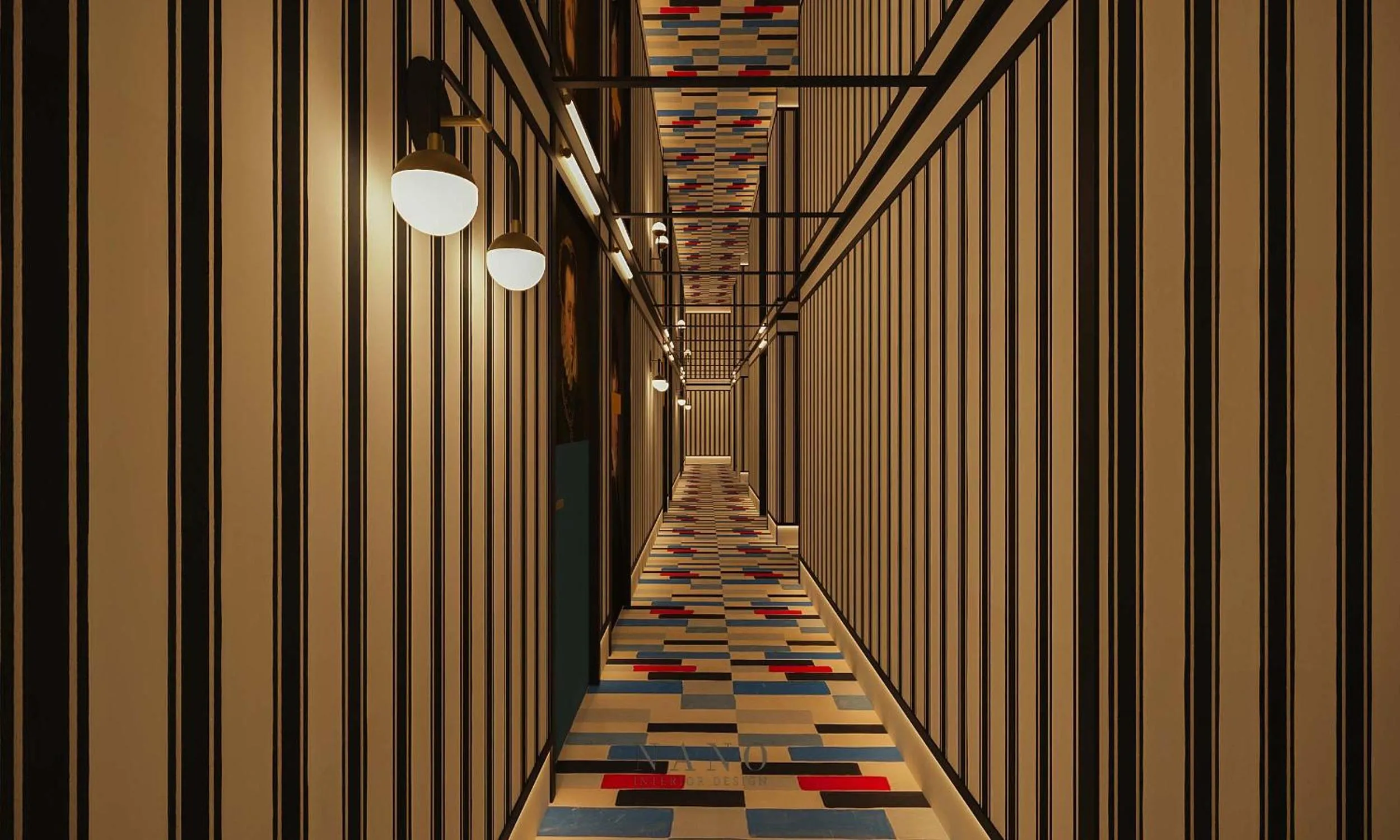 Decorative detail in Artcore Hotel Porto