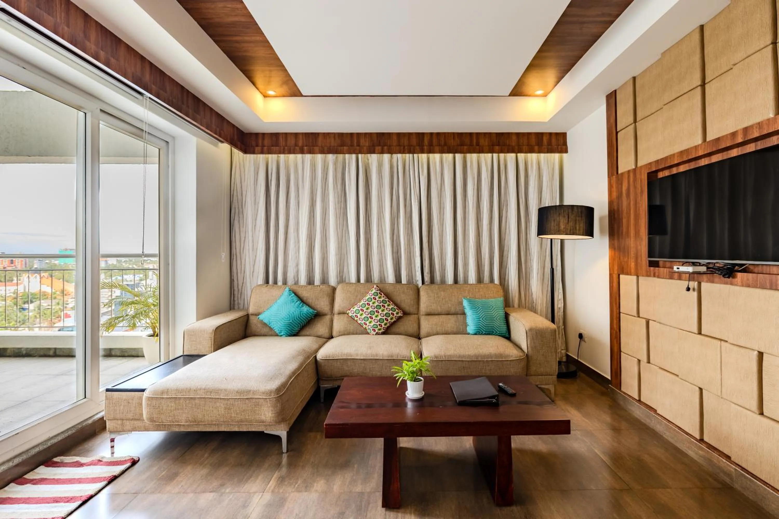 Living room, Bed in Olive Downtown