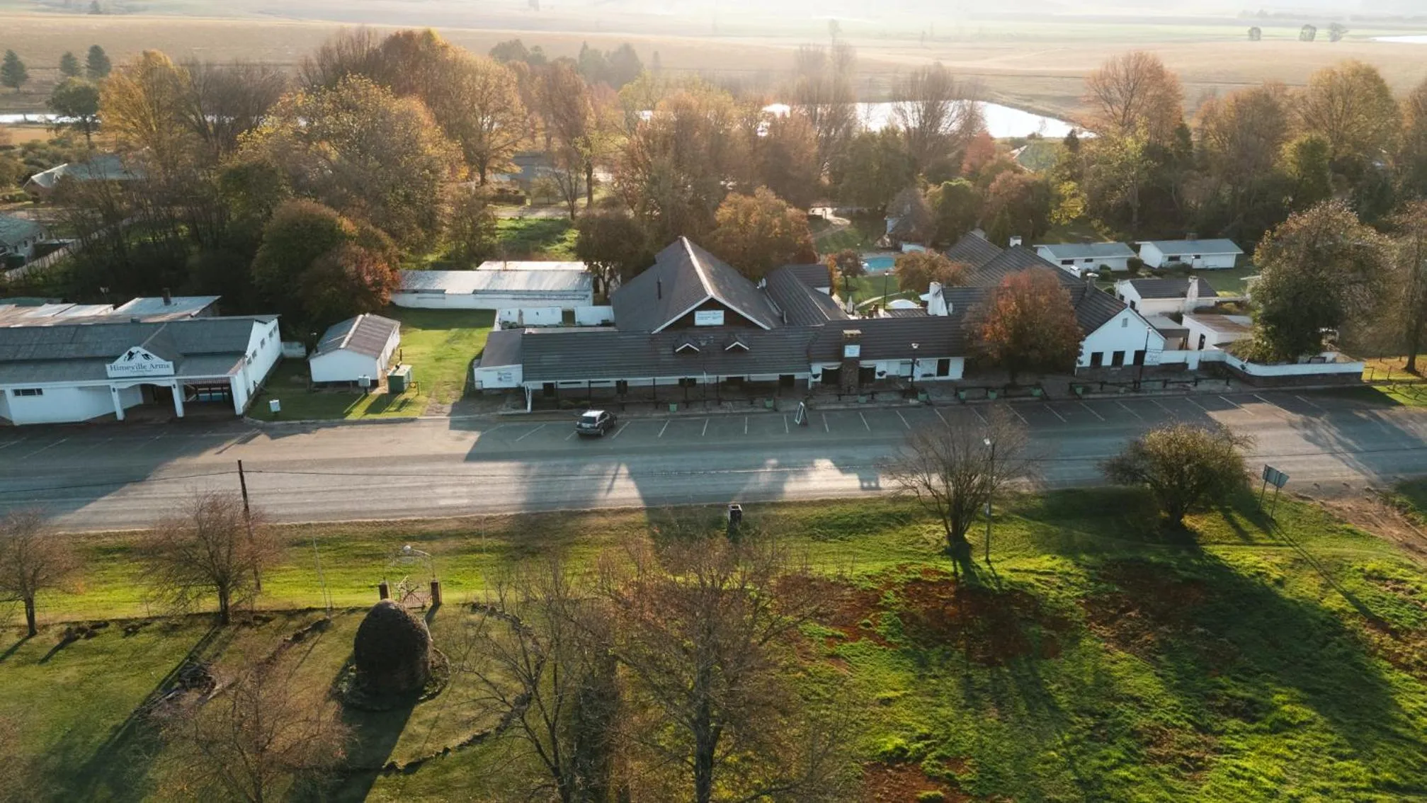 Bird's eye view in Himeville Arms