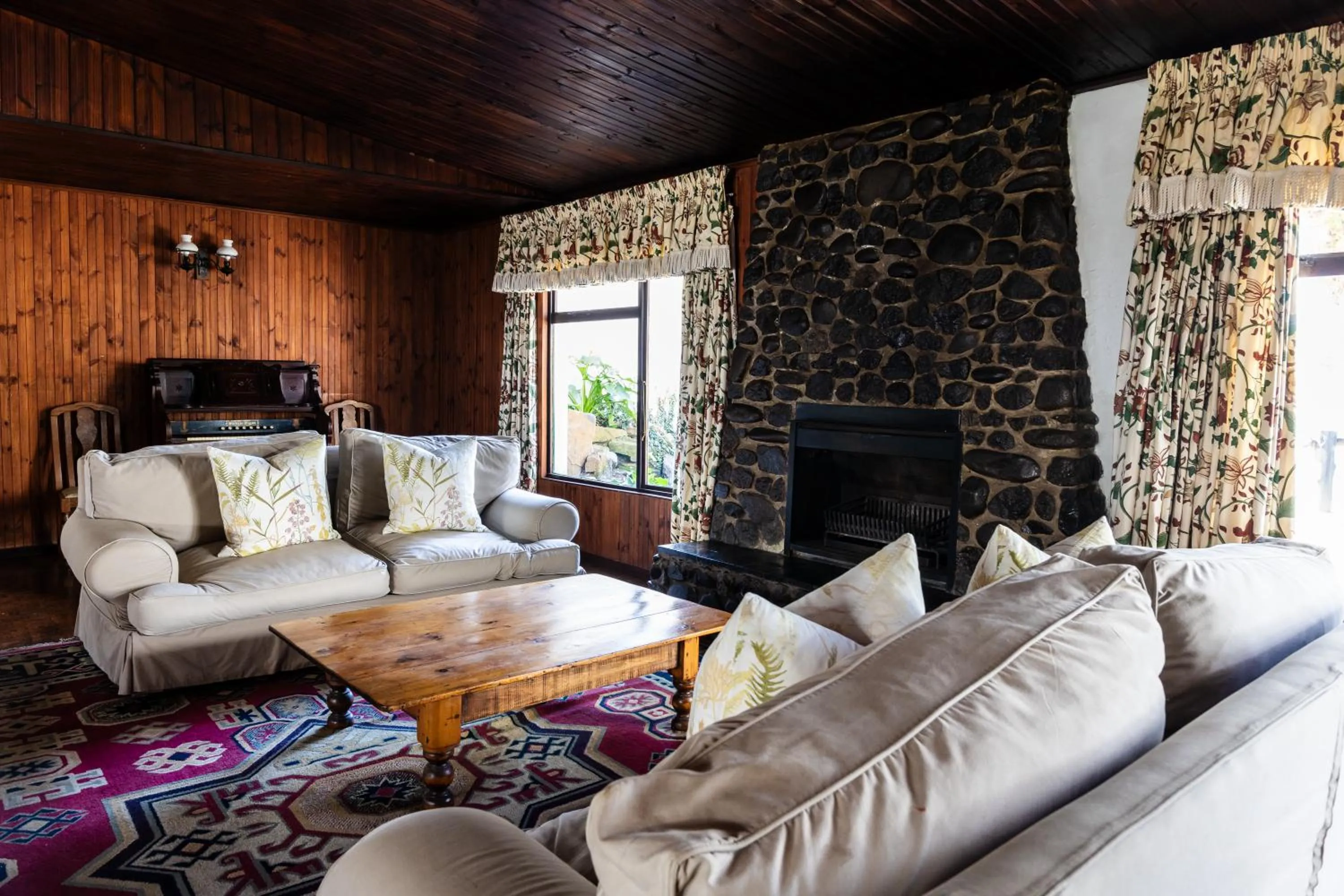 Seating area in Himeville Arms