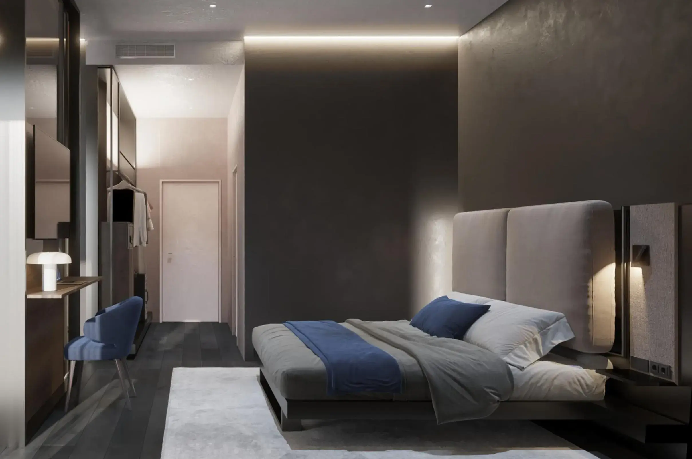 King Room with Balcony in Kira Suites Hotel Milano King Room with Balcony in Kira Suites Hotel Milano