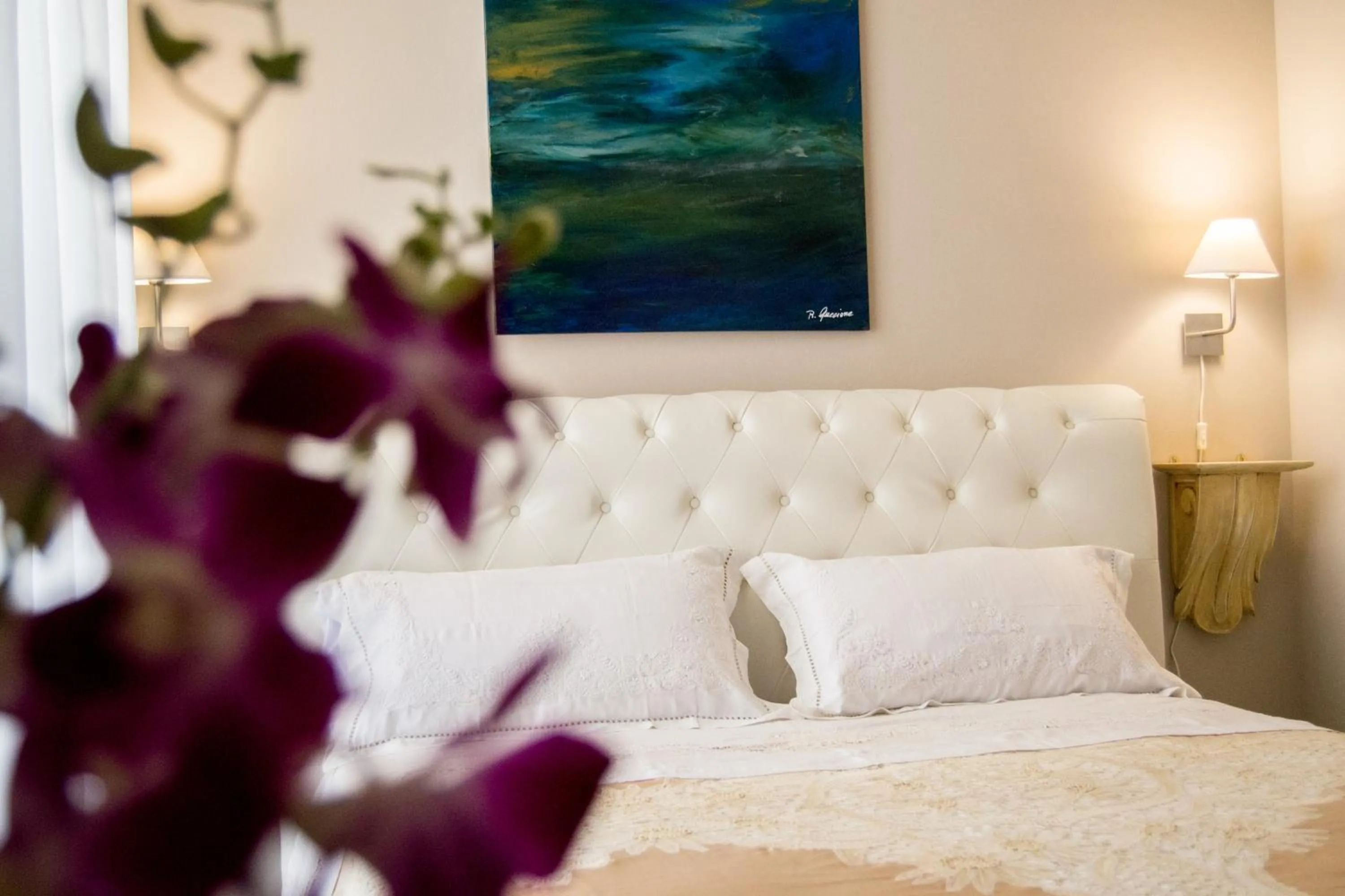 Bedroom in Barocco B&B