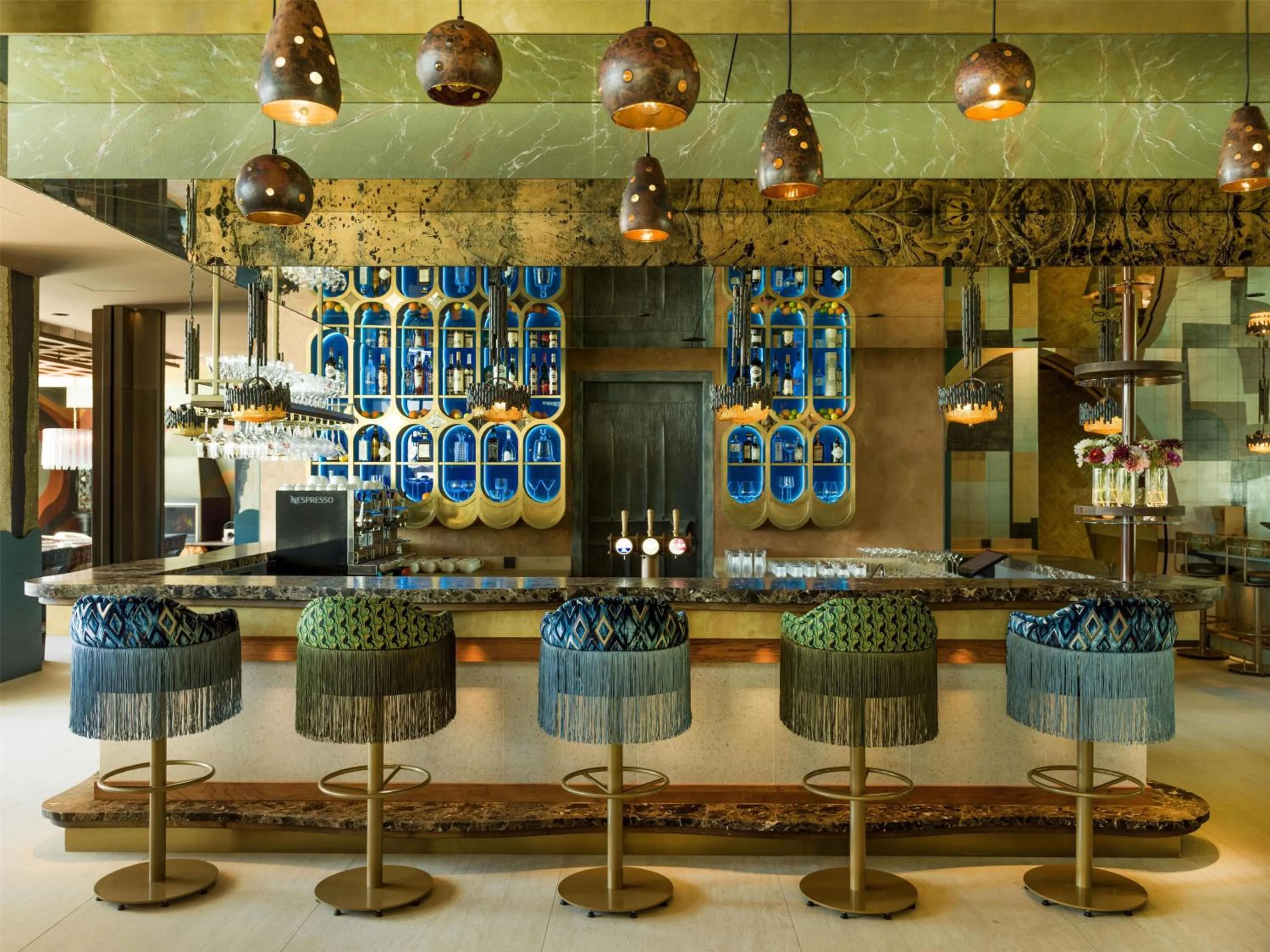 Lounge or bar in Radisson Collection The National Hotel, Brussels