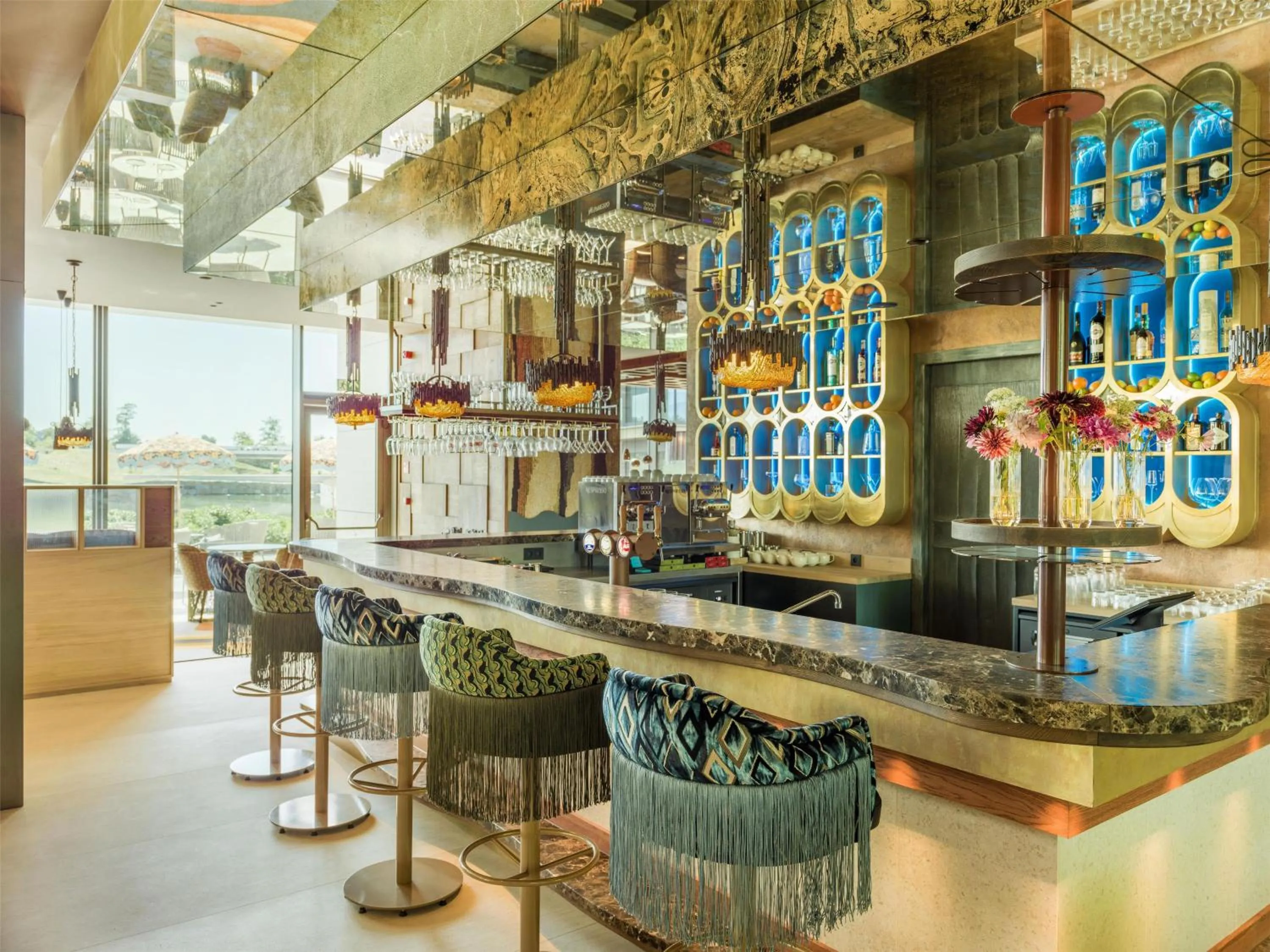 Lounge or bar in Radisson Collection The National Hotel, Brussels