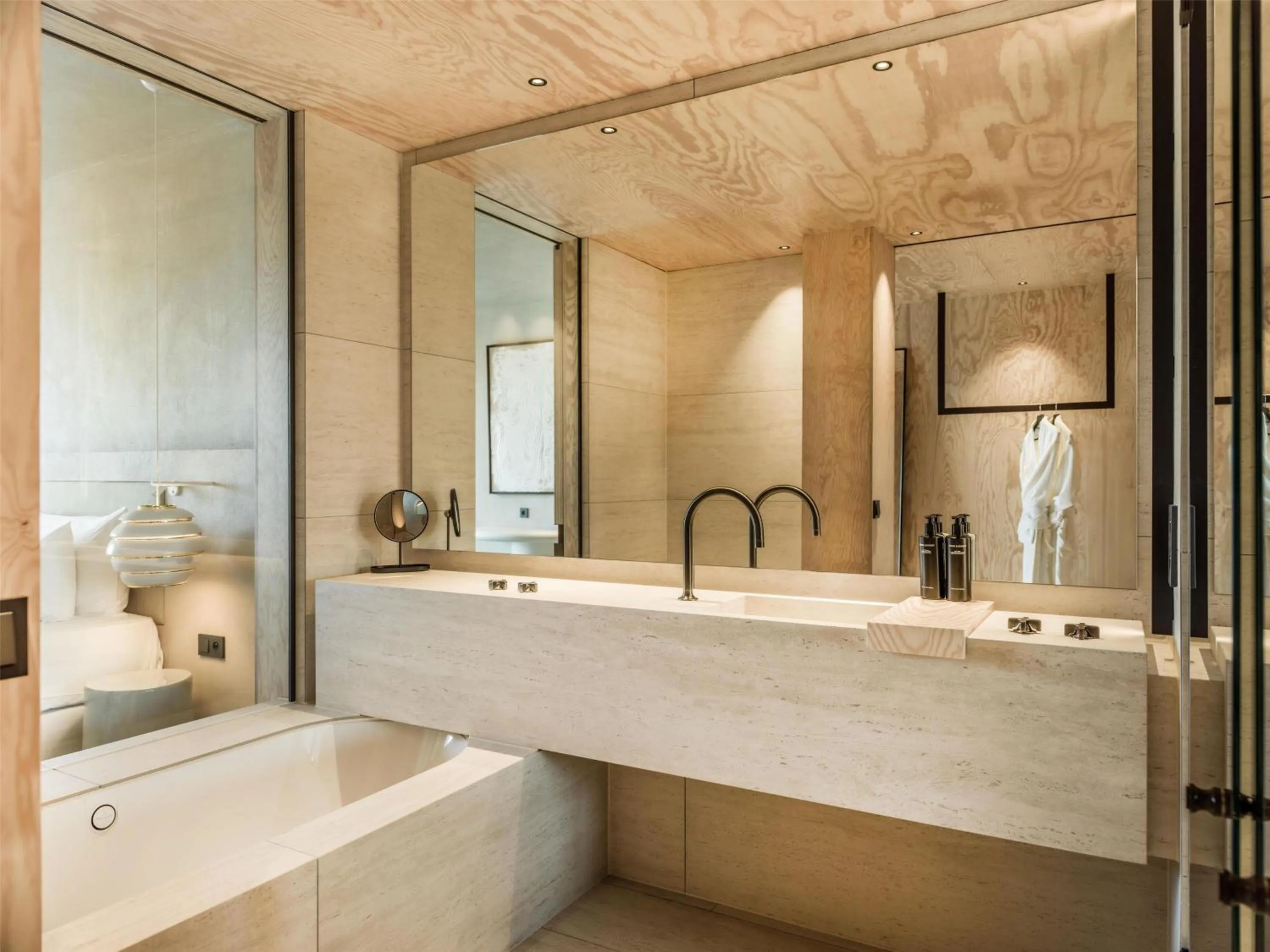 Bathroom in Radisson Collection The National Hotel, Brussels