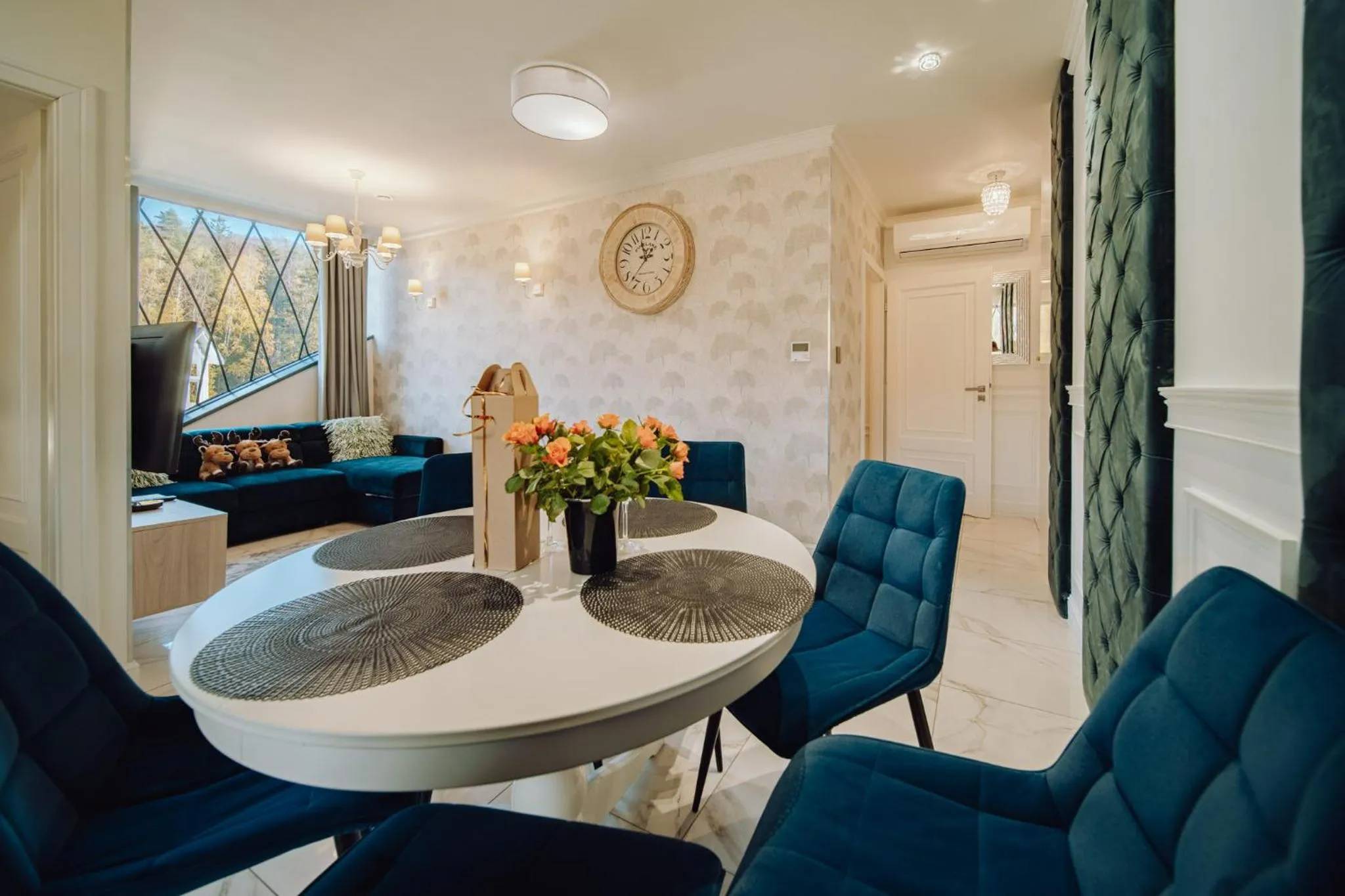 Seating area in Norweska Dolina Family&Pet-friendly Resort