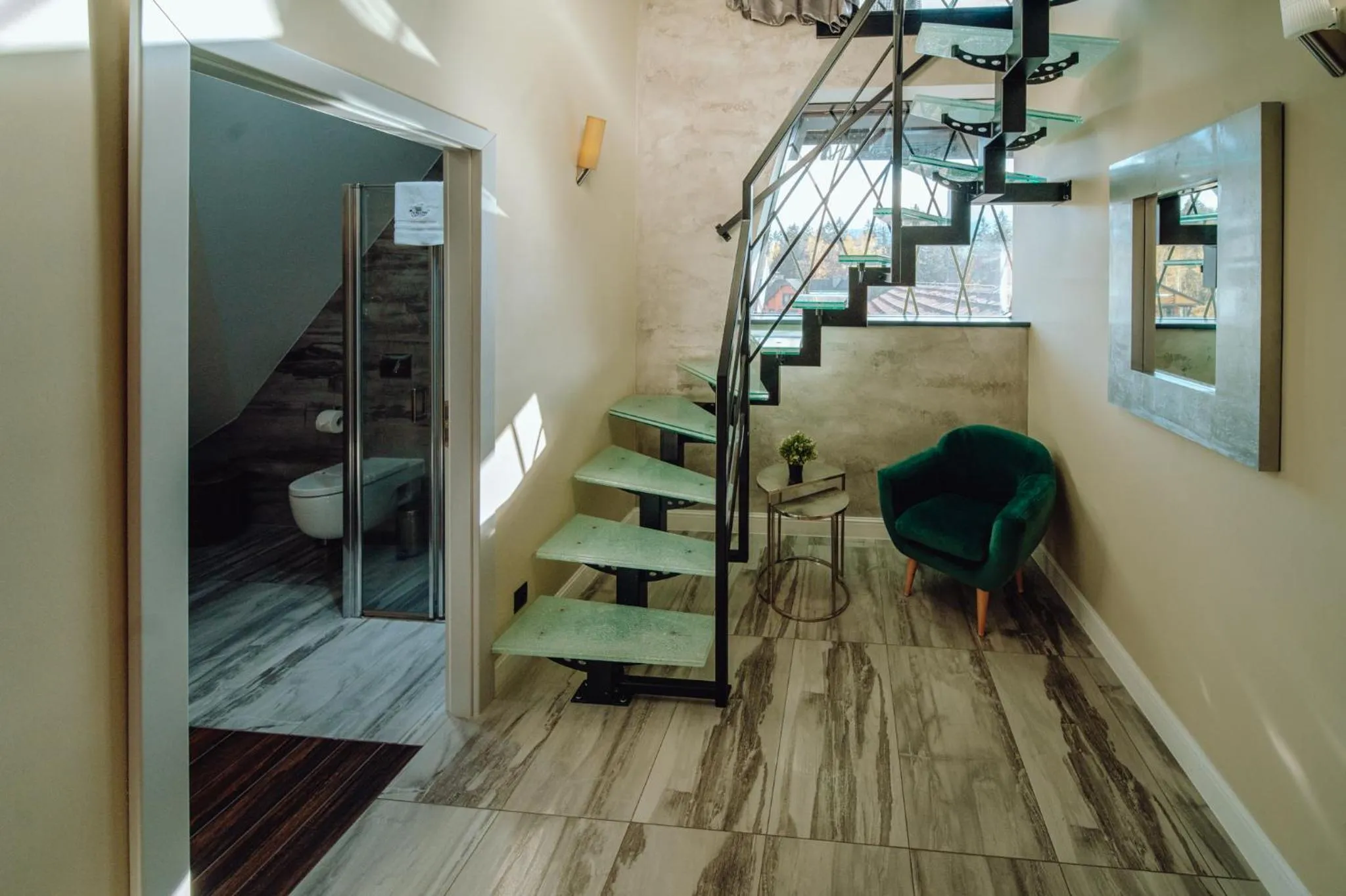 Seating area in Norweska Dolina Family&Pet-friendly Resort