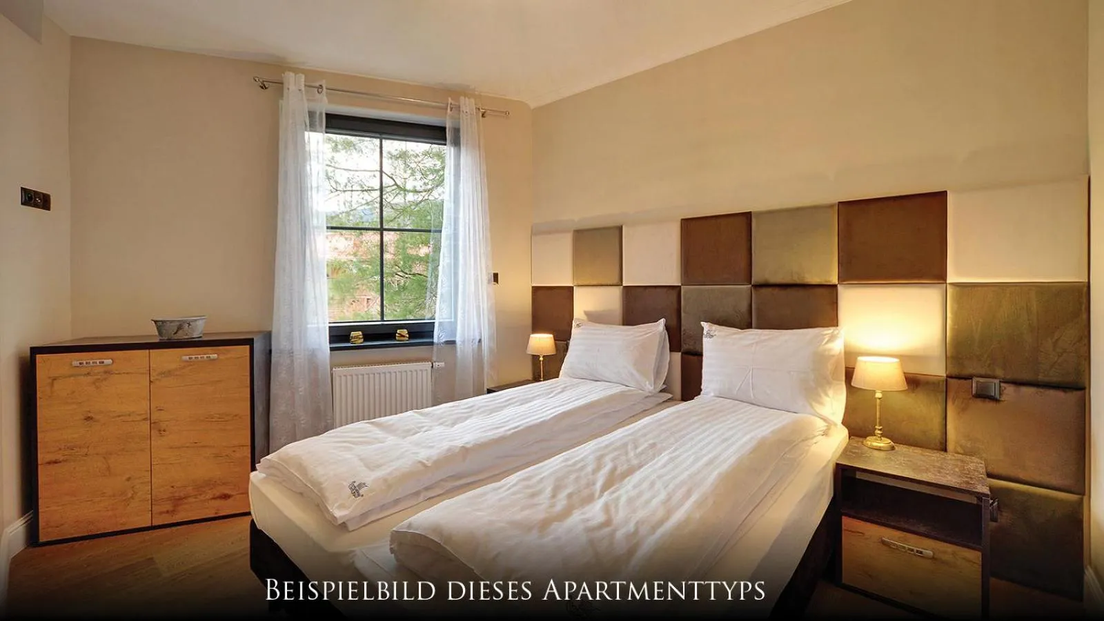 Bed in Norweska Dolina Family&Pet-friendly Resort
