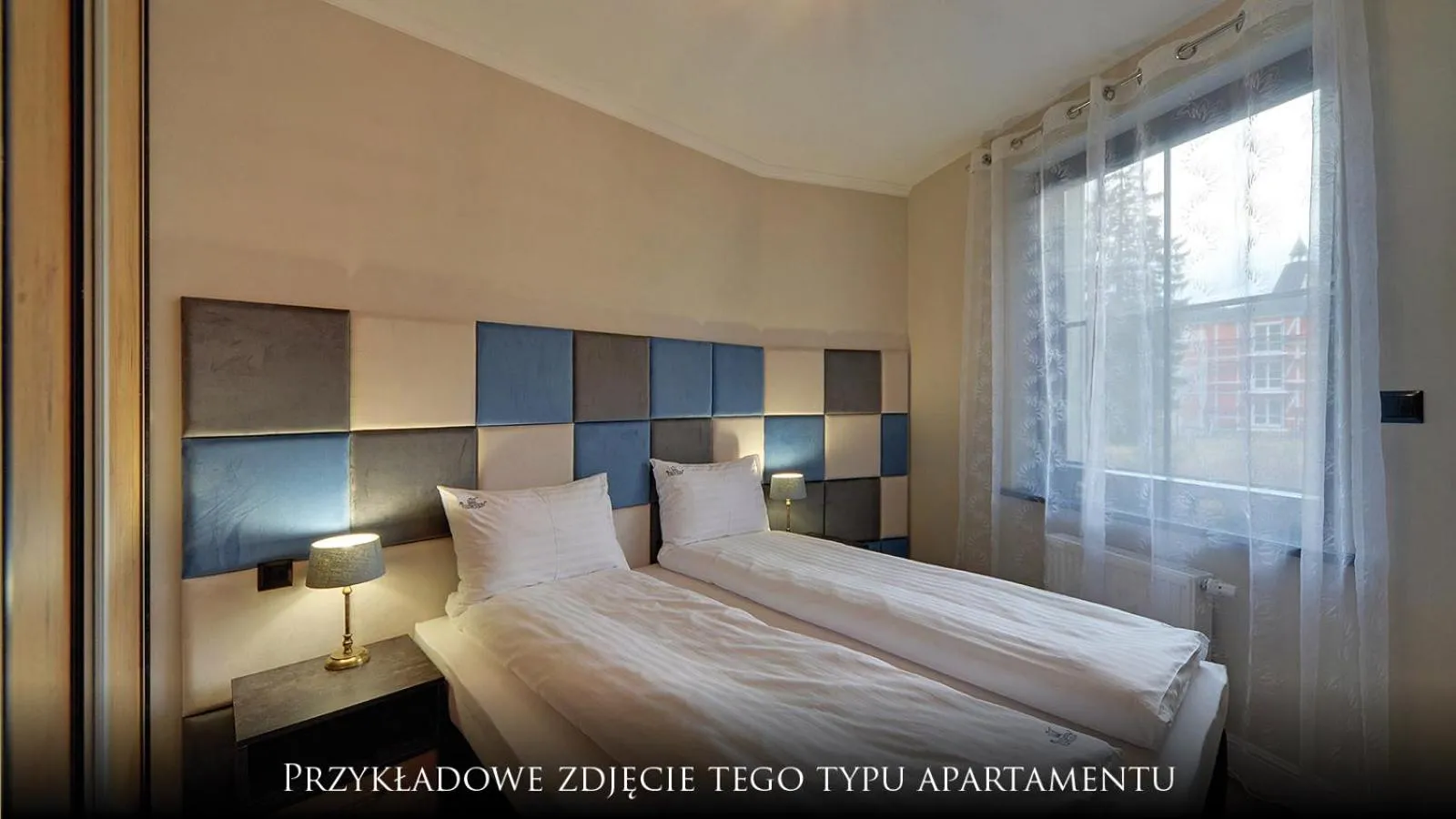 Bed in Norweska Dolina Family&Pet-friendly Resort