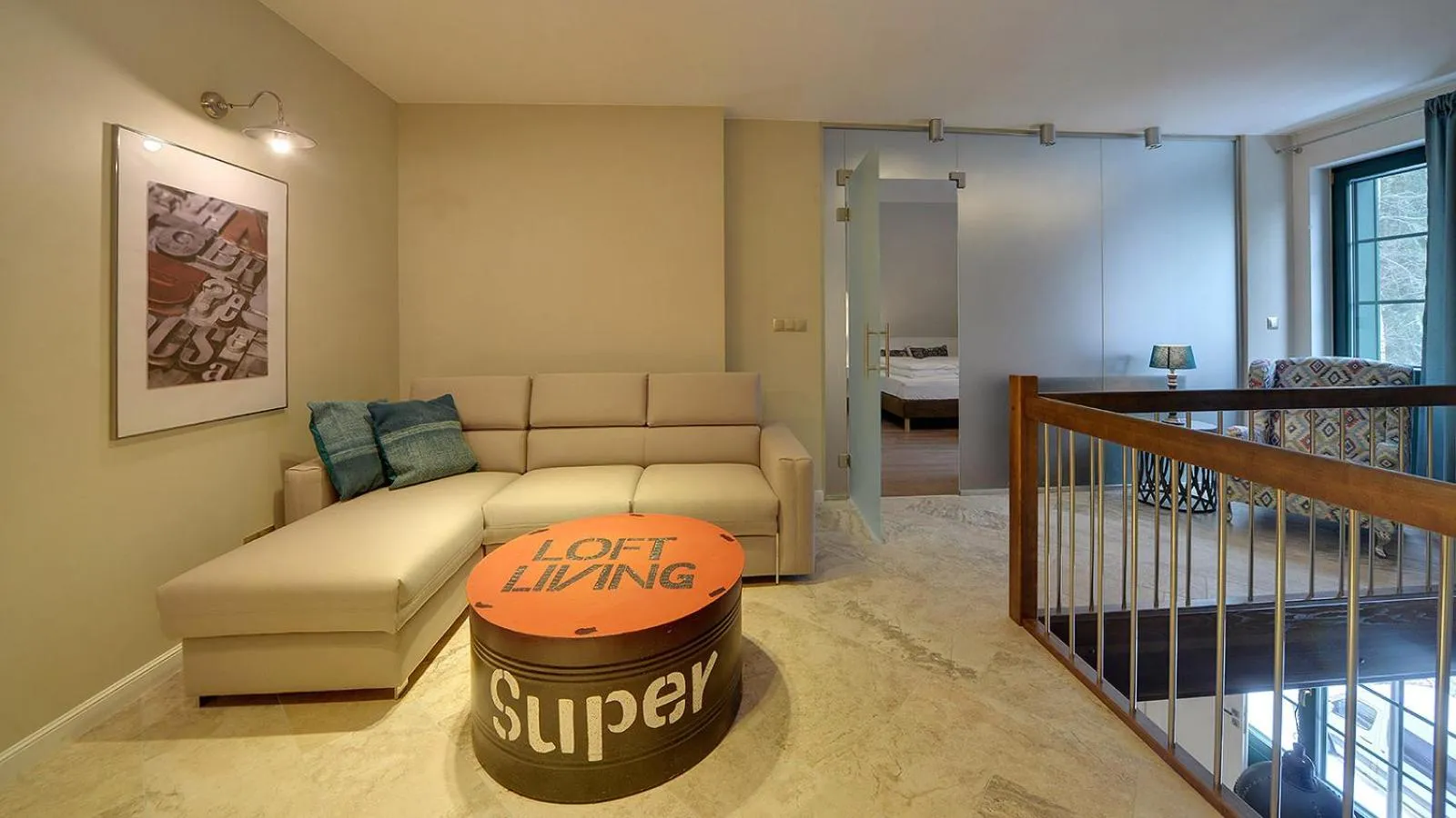 Seating area in Norweska Dolina Family&Pet-friendly Resort