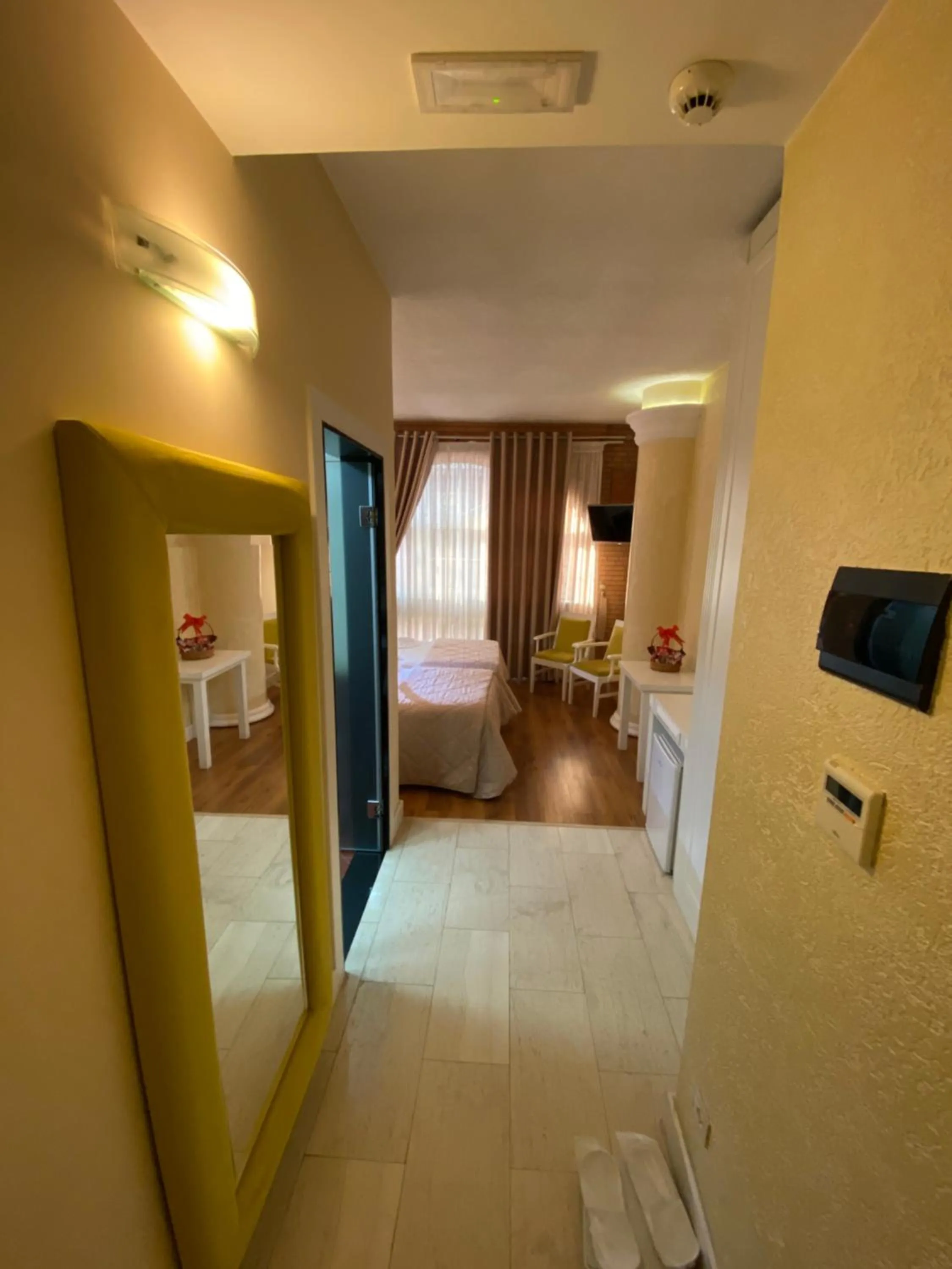 Photo of the whole room, Bed in The Red Bricks Hotel