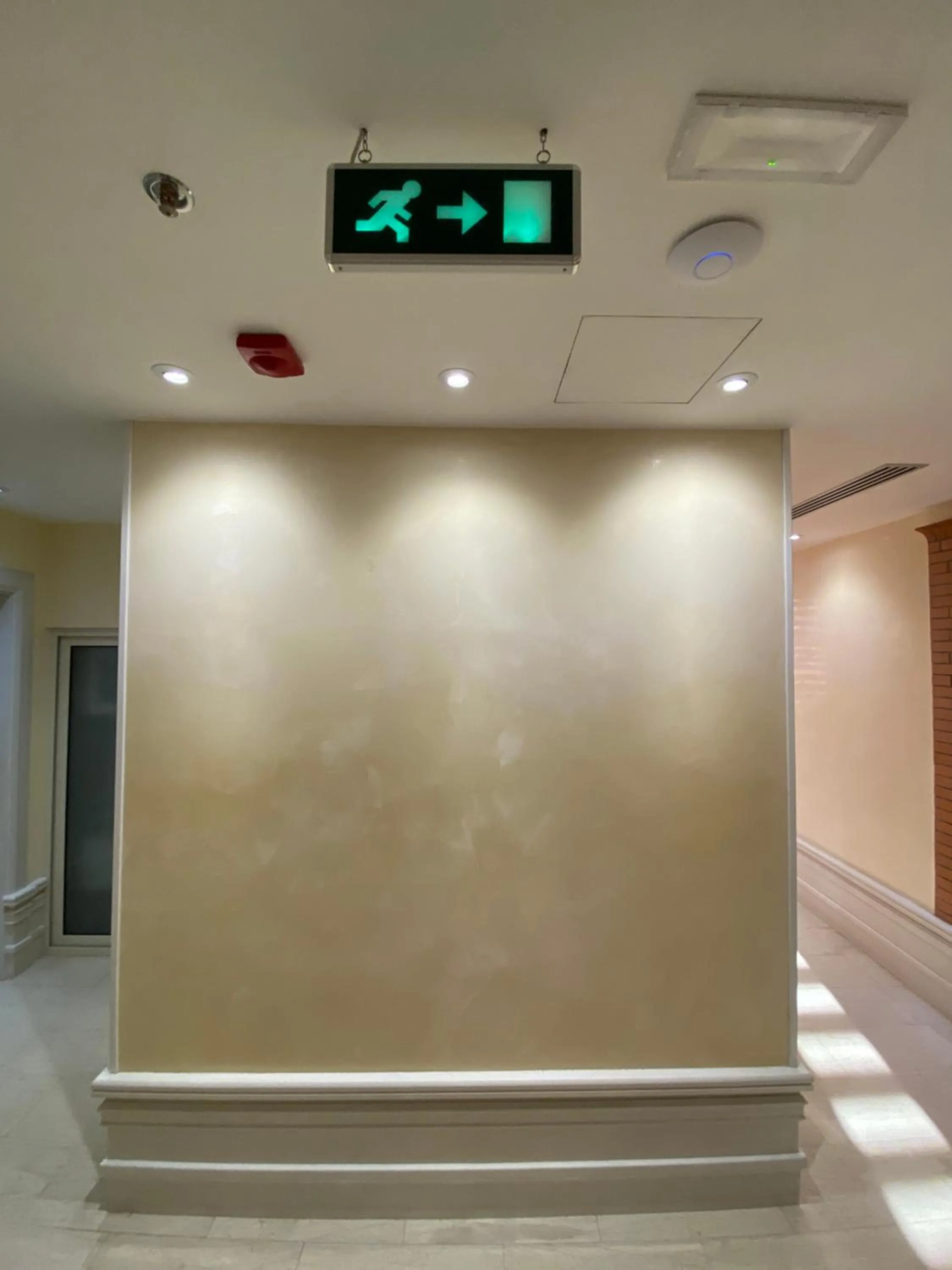 Floor plan in The Red Bricks Hotel