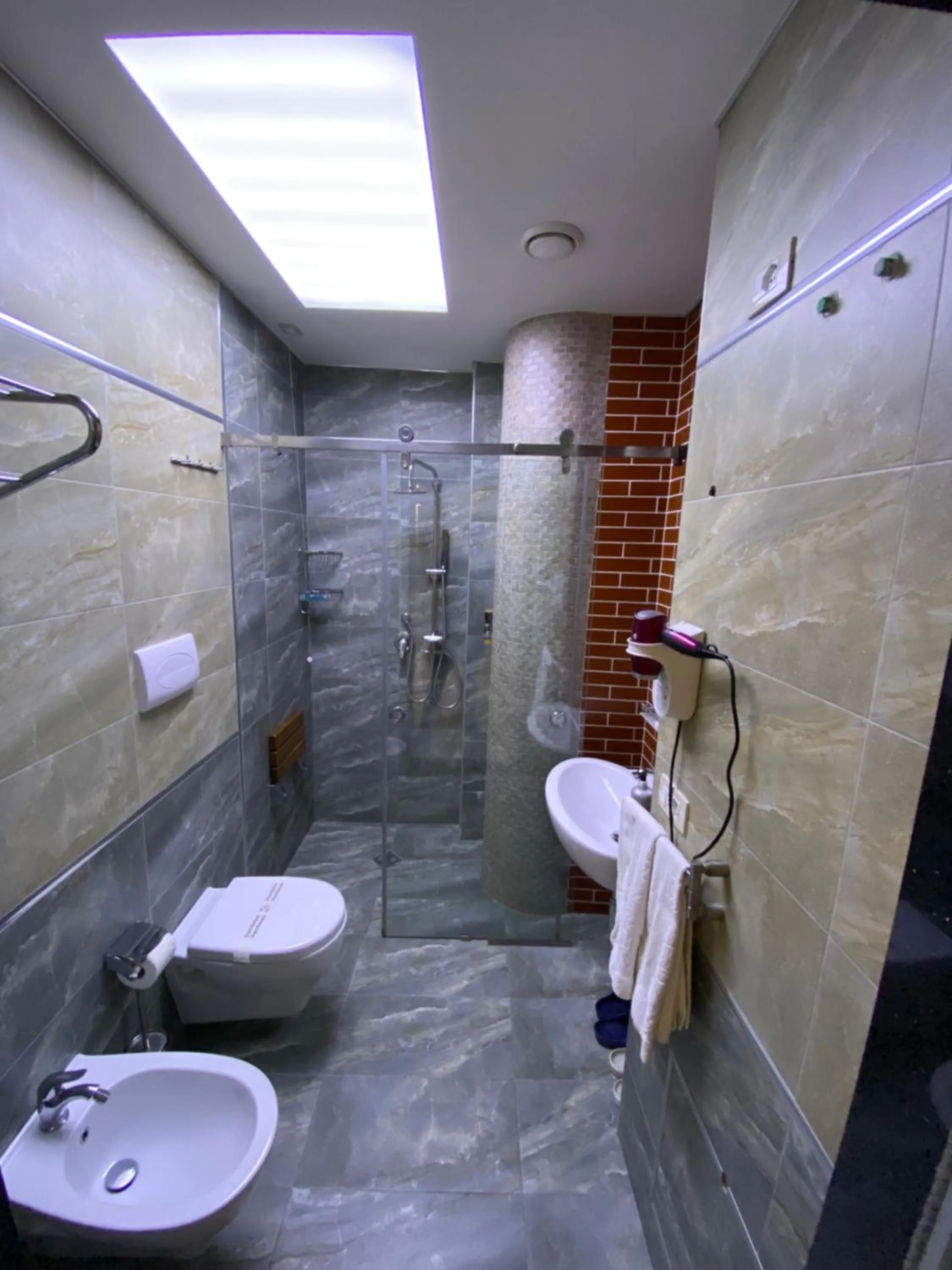 Bathroom in The Red Bricks Hotel