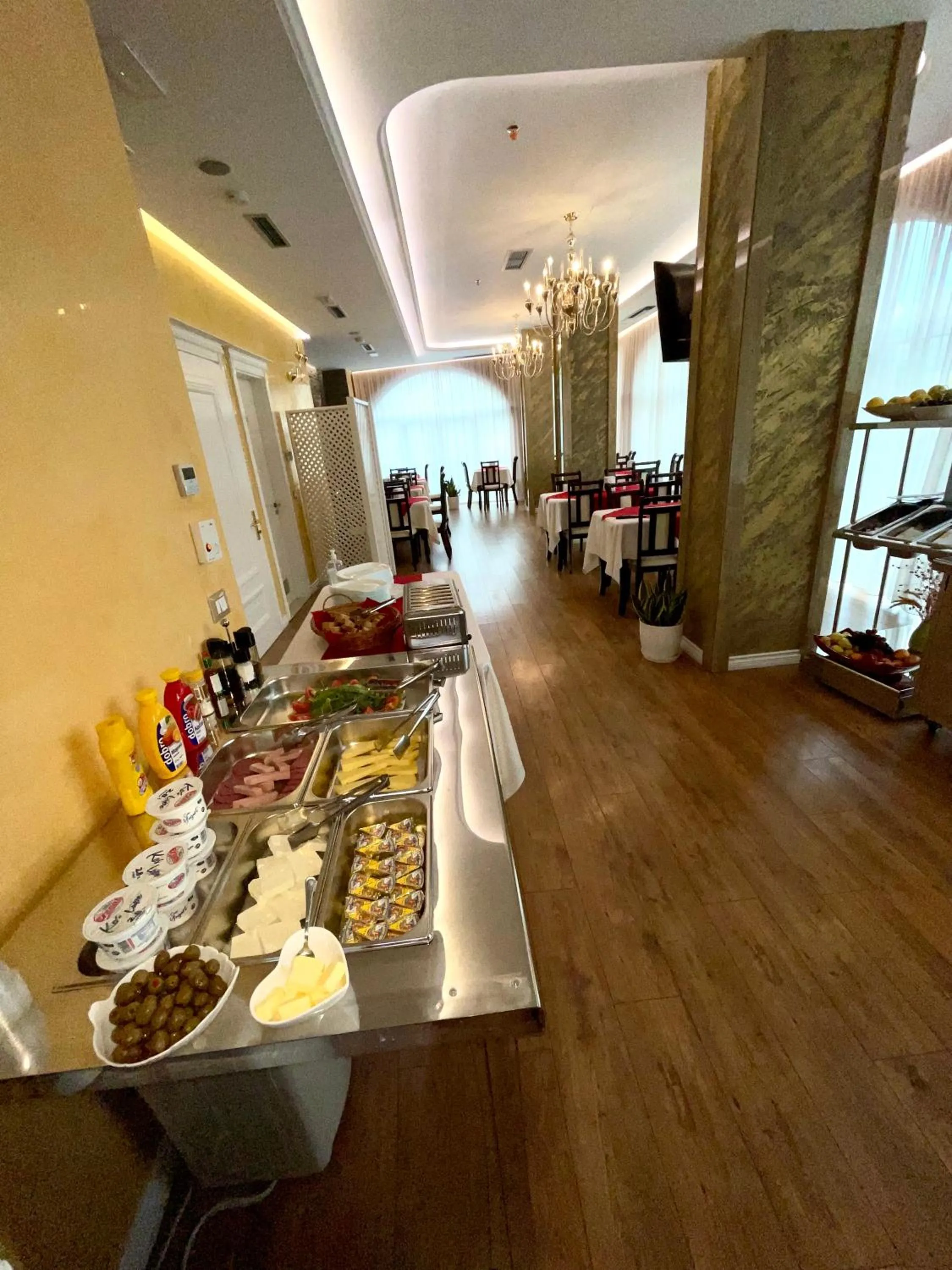 Breakfast in The Red Bricks Hotel