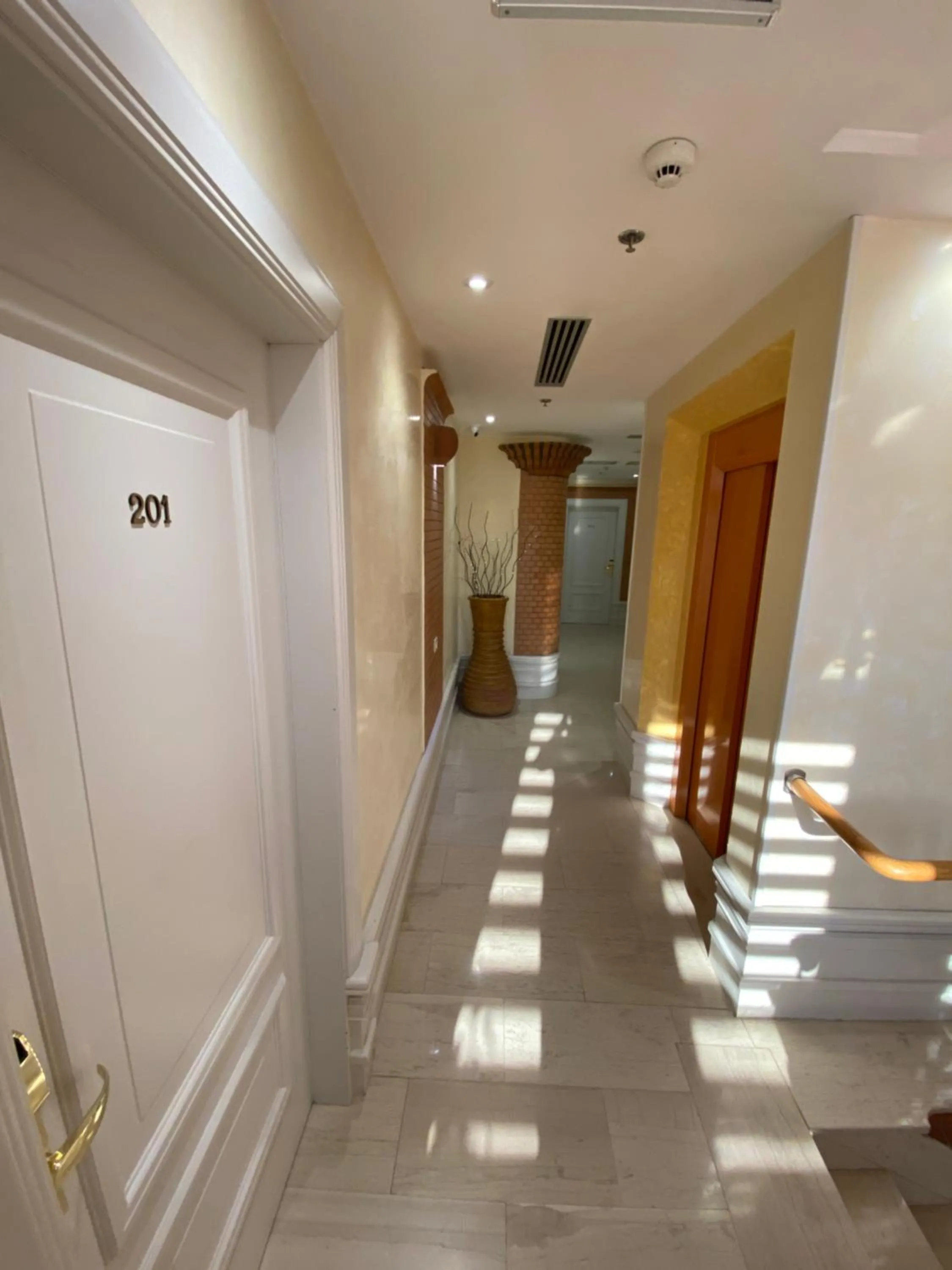 Floor plan in The Red Bricks Hotel