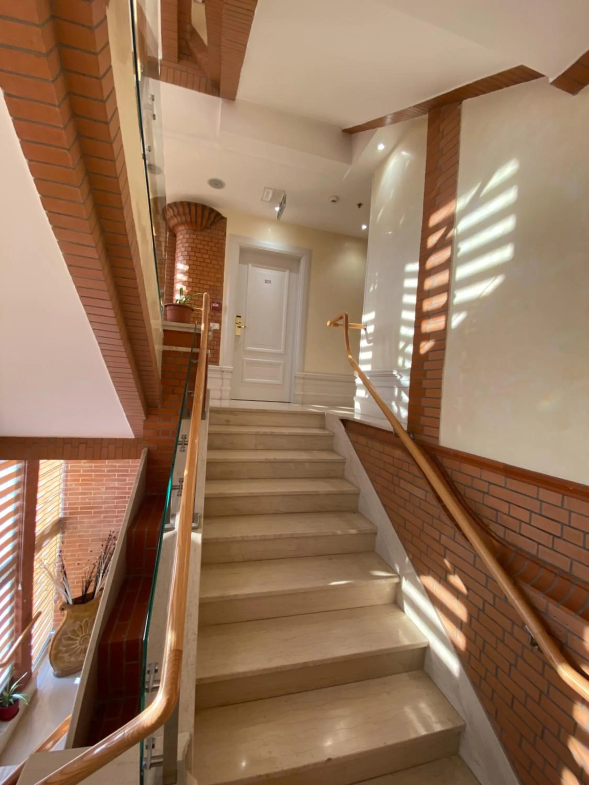 Floor plan in The Red Bricks Hotel