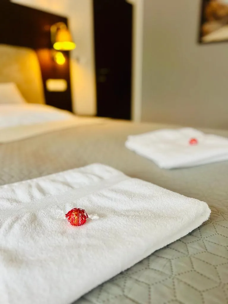 Bed in Hotel & Restaurant Pod Kaštany