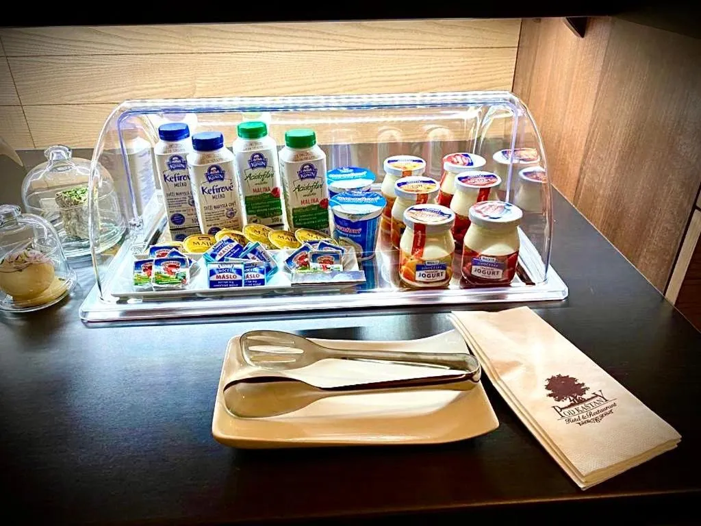 Continental breakfast in Hotel & Restaurant Pod Kaštany