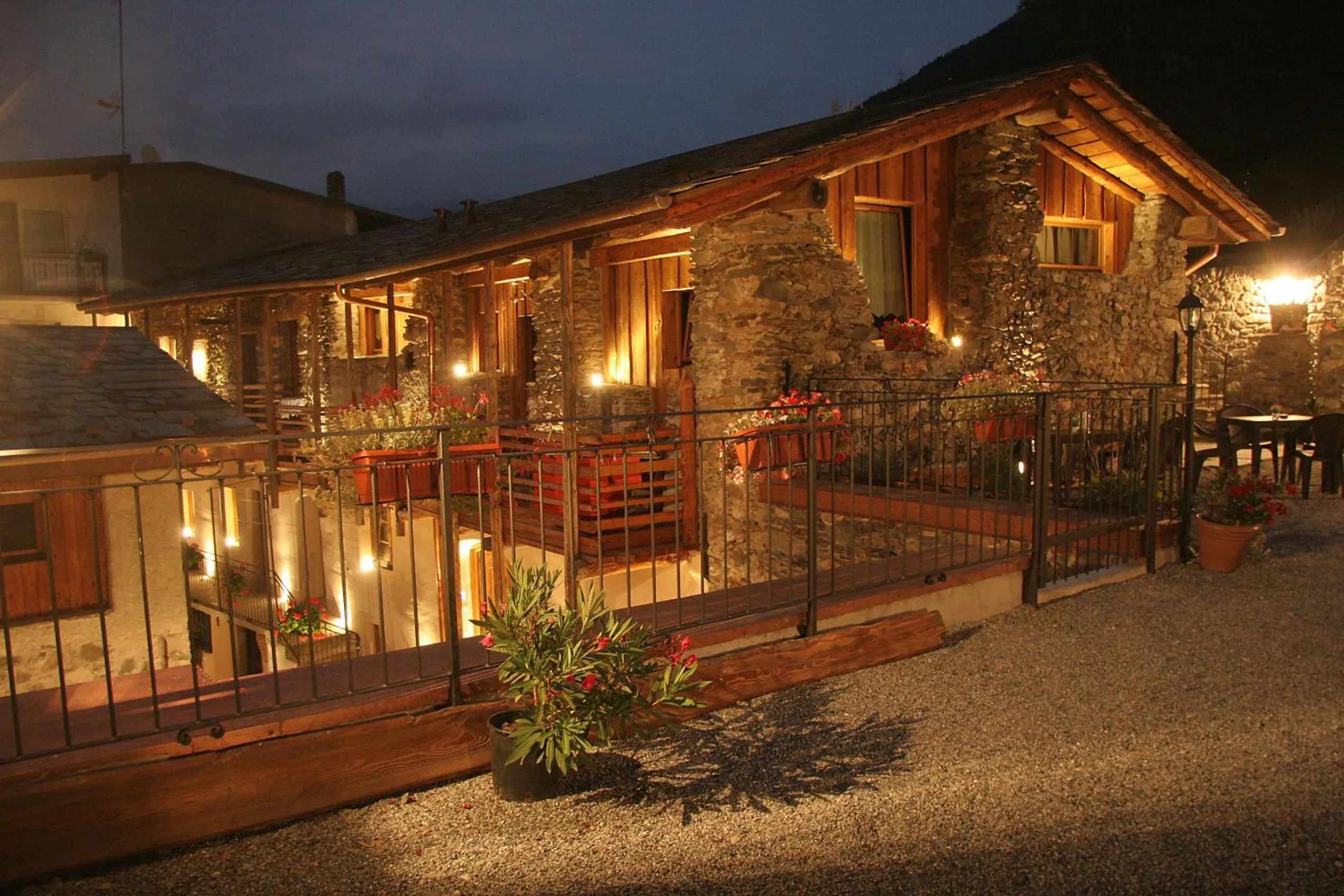 BBQ facilities in Ostello del Castello Tirano