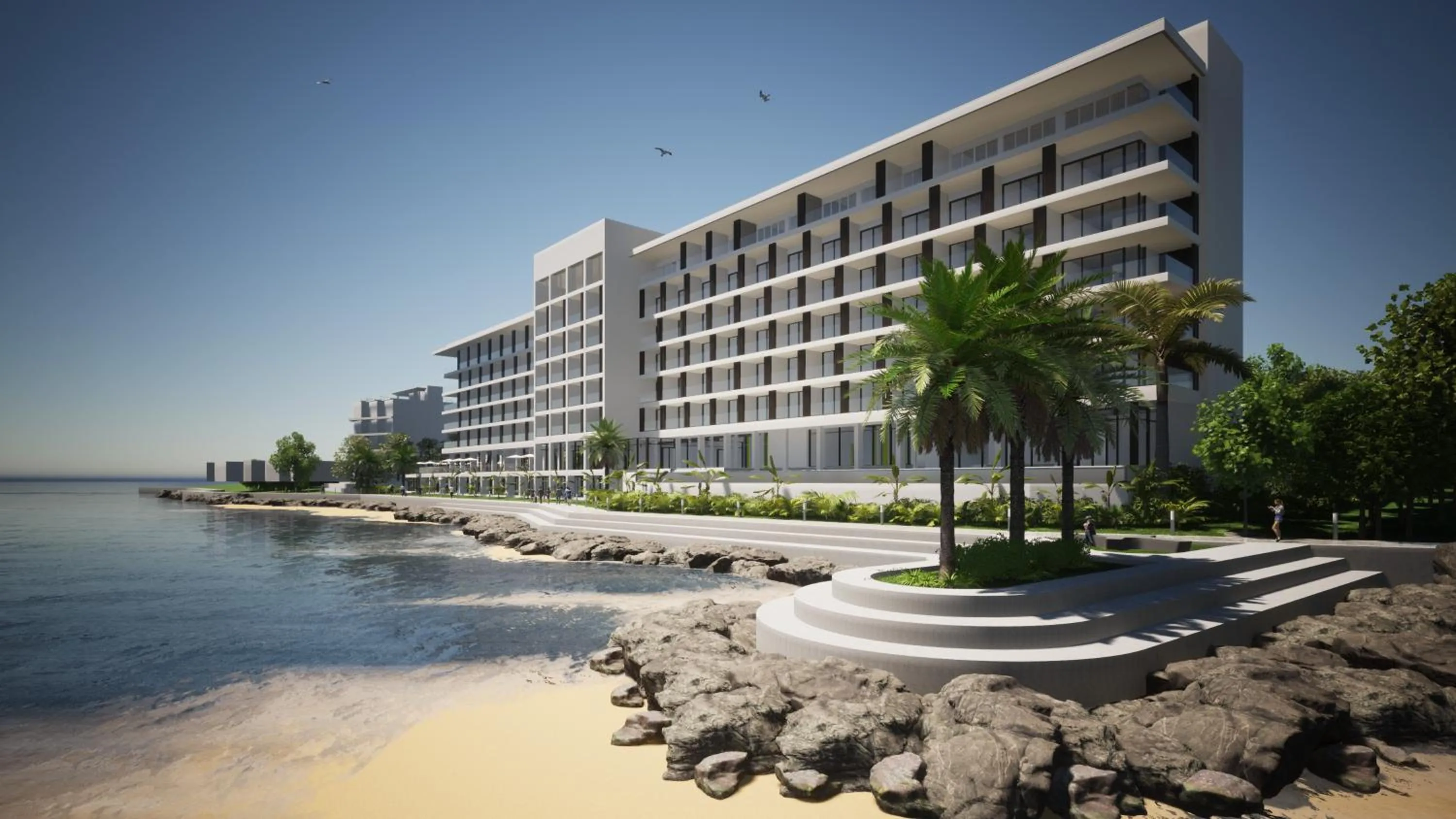 Property building in Hotel Indigo Bridgetown Barbados by IHG