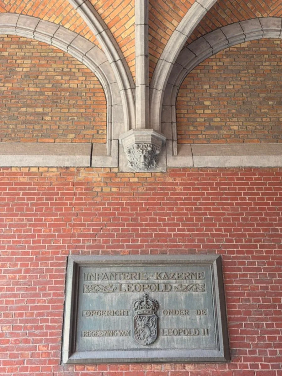 Facade/entrance in JAM Ghent